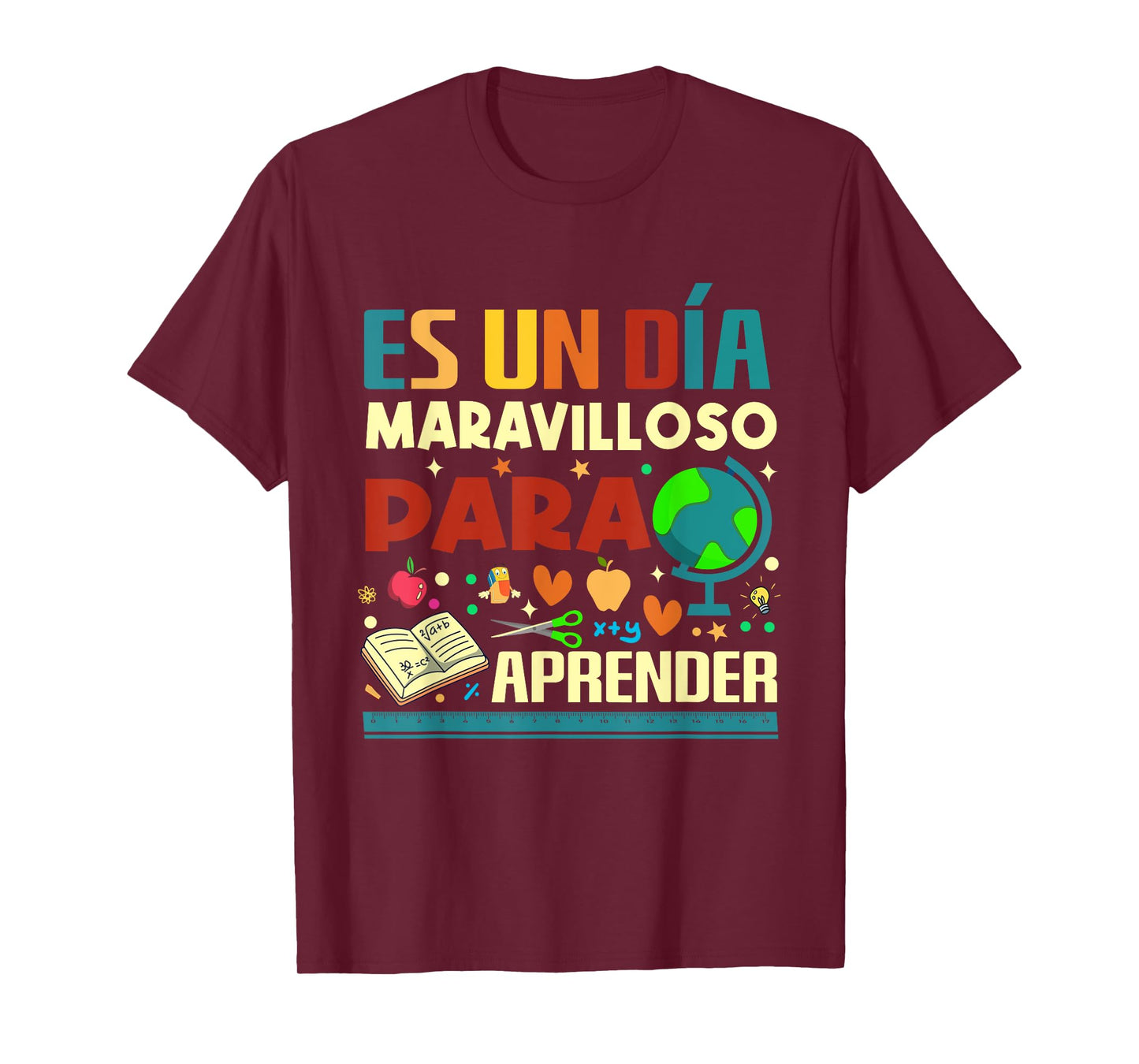 Hispanic Teacher Bilingual Teacher Maestra Spanish Teacher Men Women Kids T-Shirt