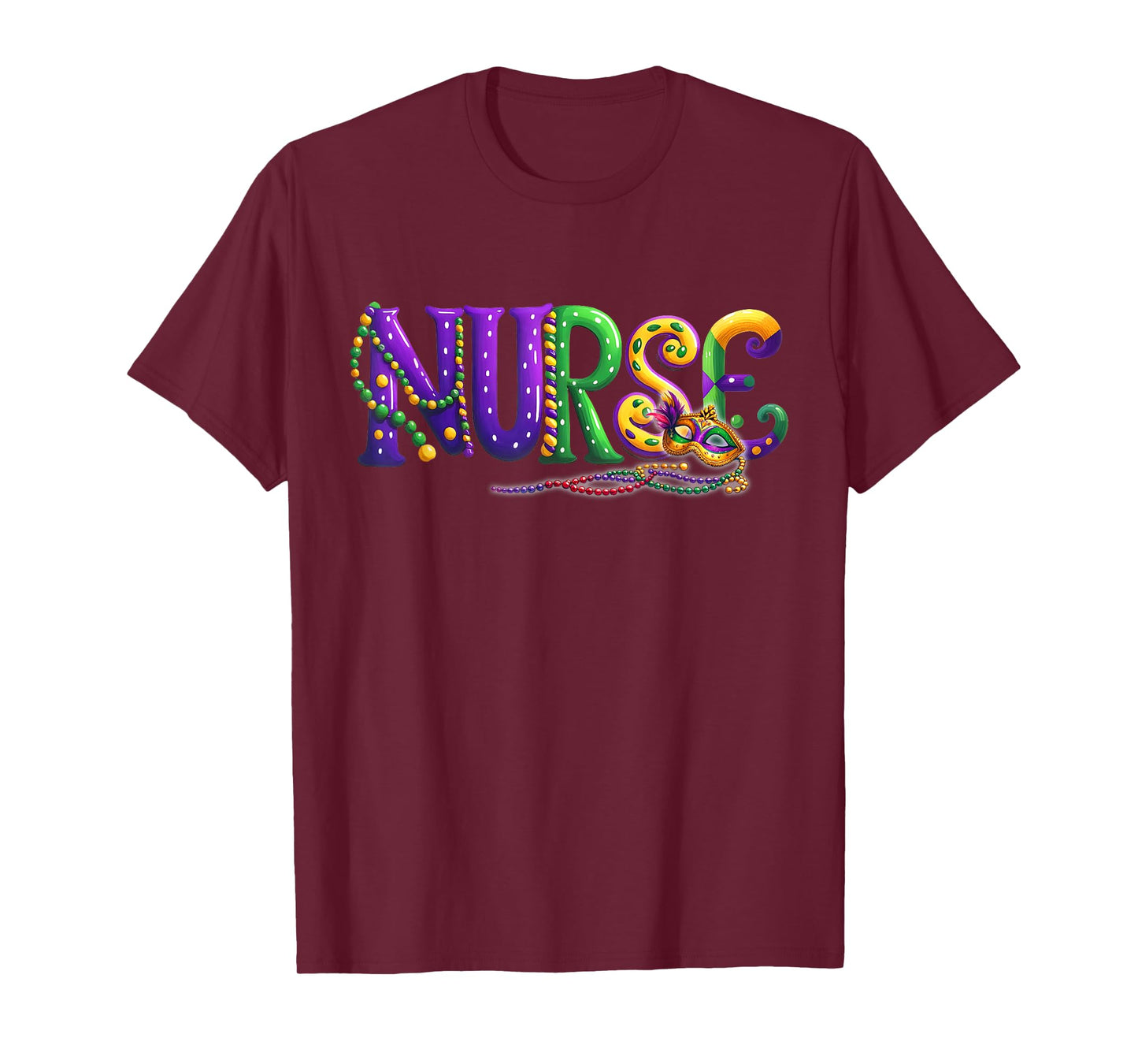Medical Outfit for Mardi Gras Nurse T-Shirt