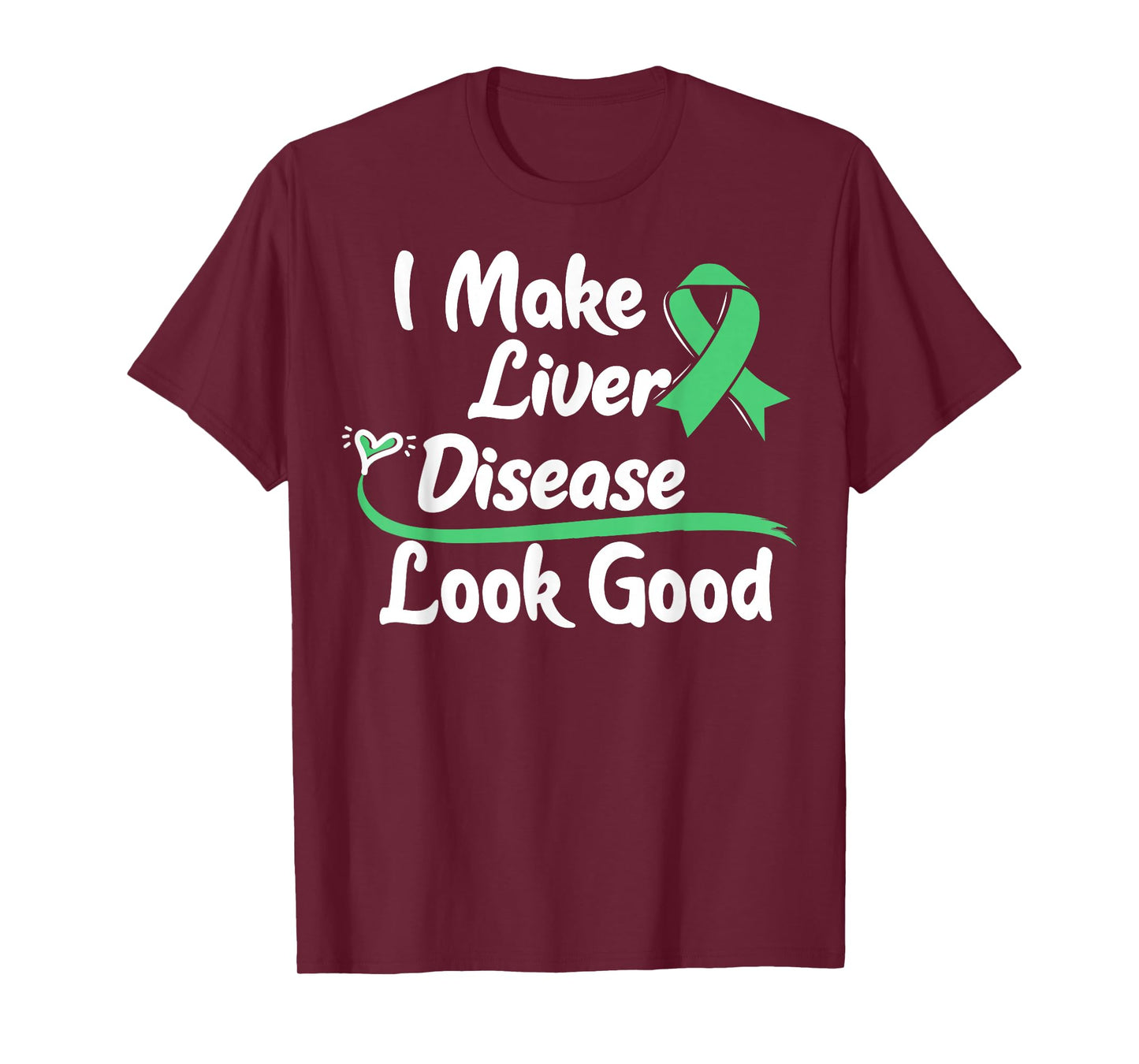 Liver Disease Awareness Ribbon - Cirrhosis Survivor T-Shirt