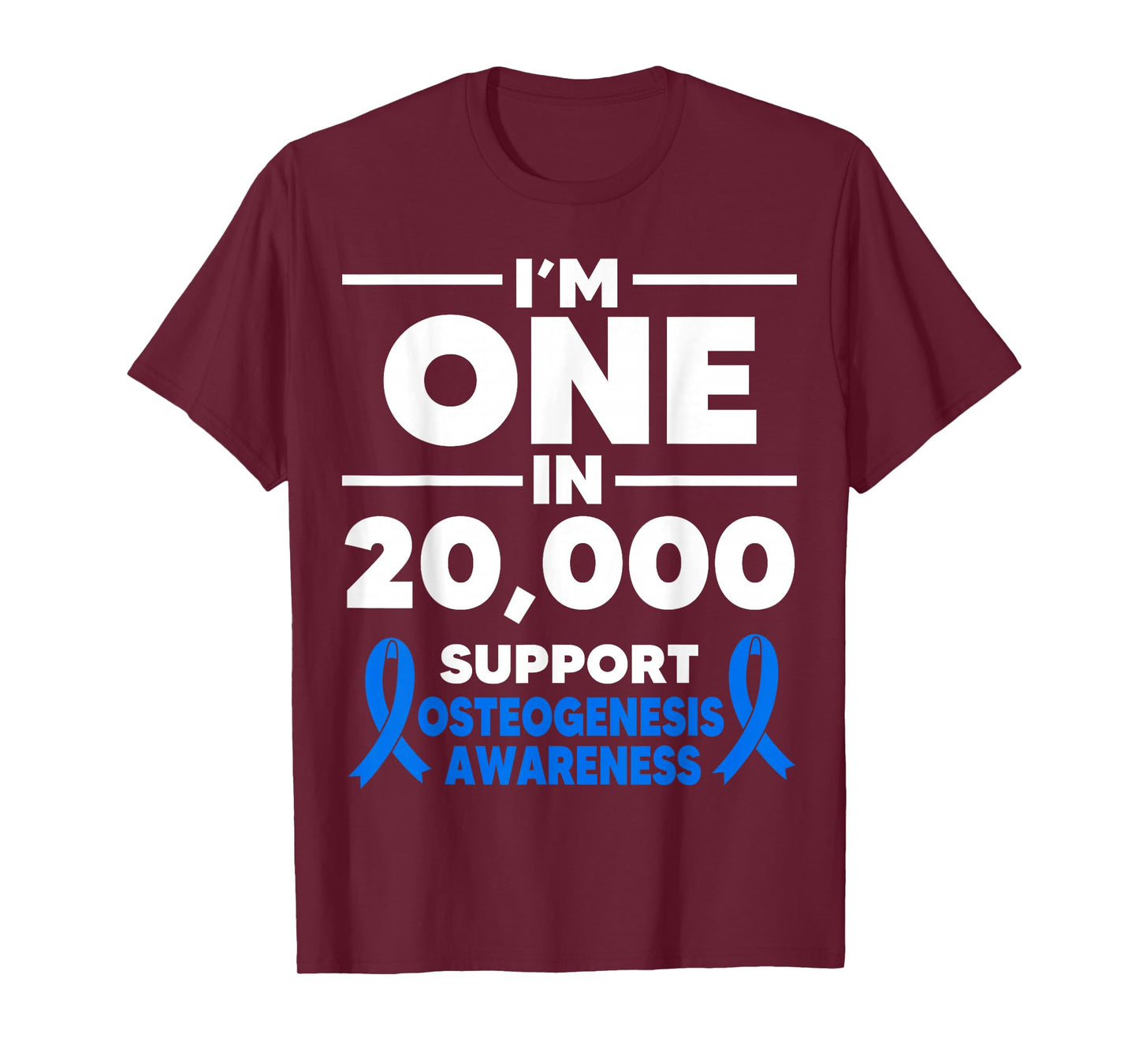 Osteogenesis Imperfecta Awareness One in 20.000 Fighter T-Shirt