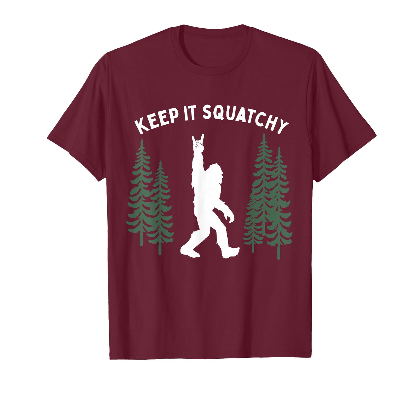 Funny Bigfoot Keep it Squatchy Squatch T-Shirt