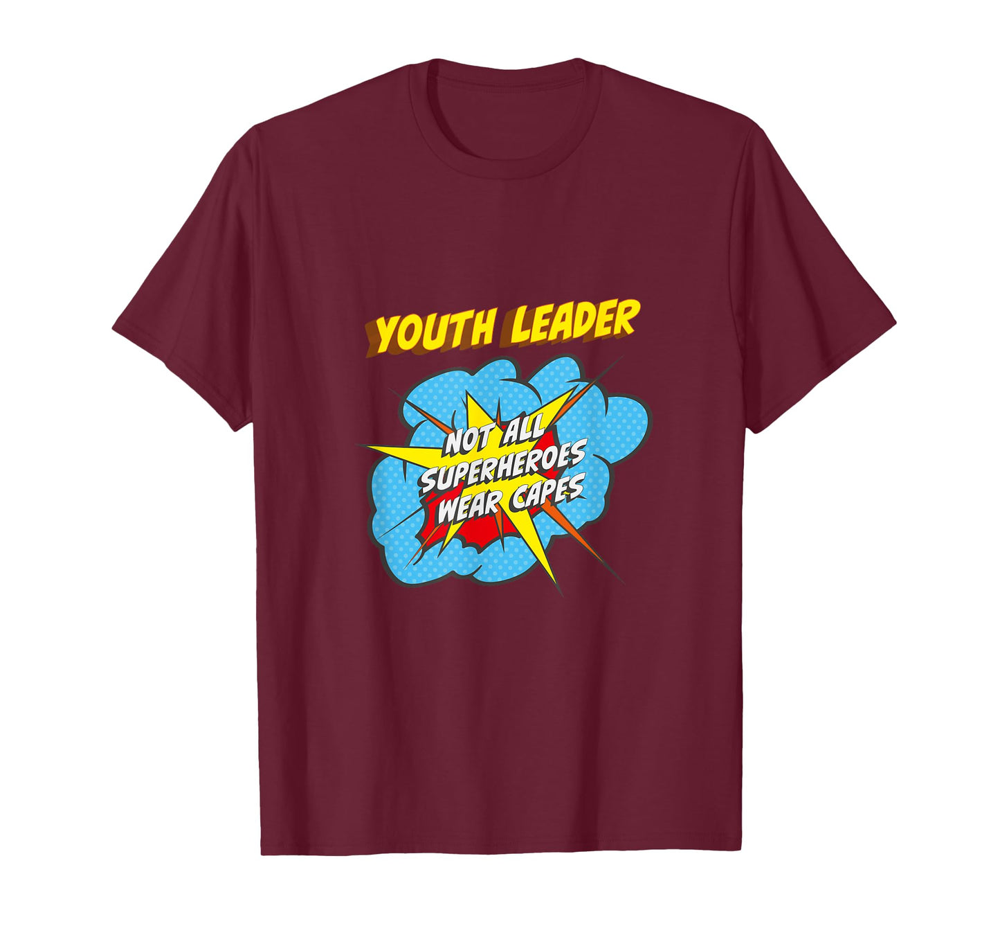 Youth Leader Funny Superhero Job T-Shirt