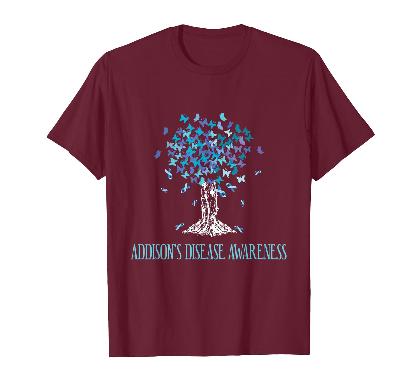 Addisons Disease Awareness Gift Addisons Disease Survivor T-Shirt