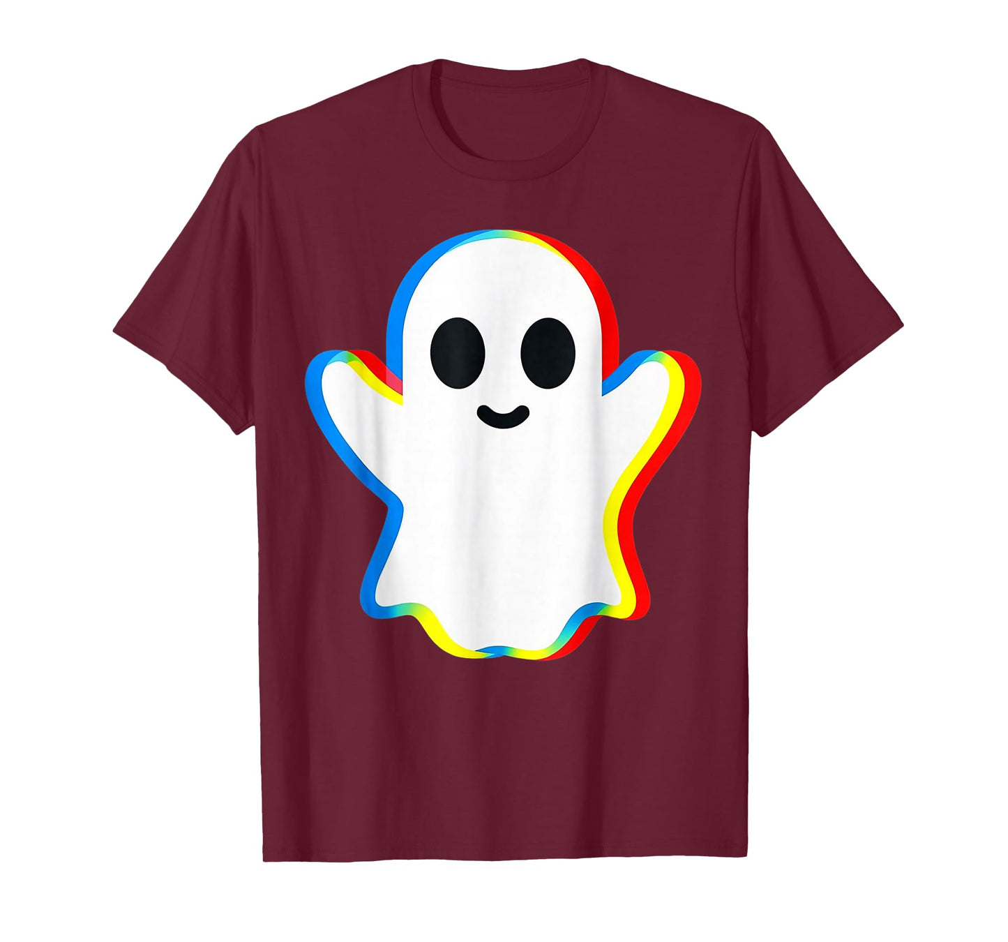 Funny Boo Ghost Glitch Halloween Costumes T-Shirt