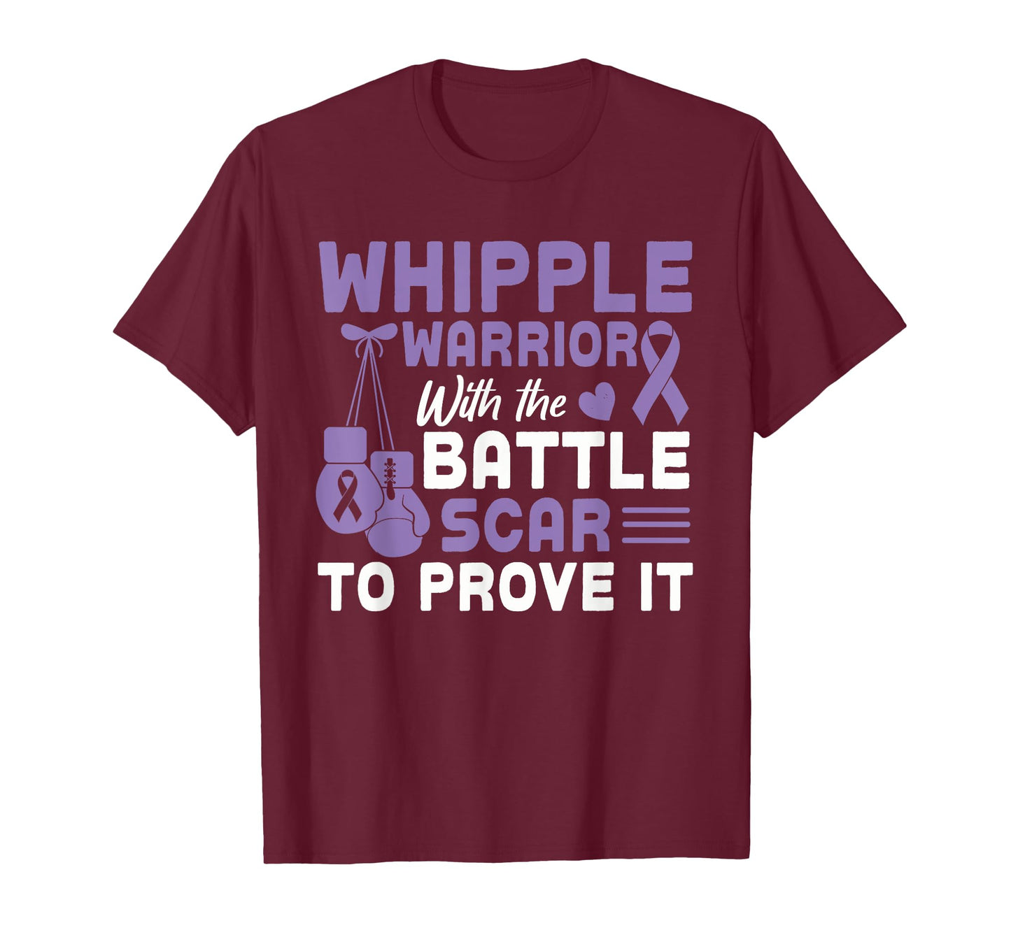 Whipple Warrior Pancreatic Cancer Awareness Gift T-Shirt