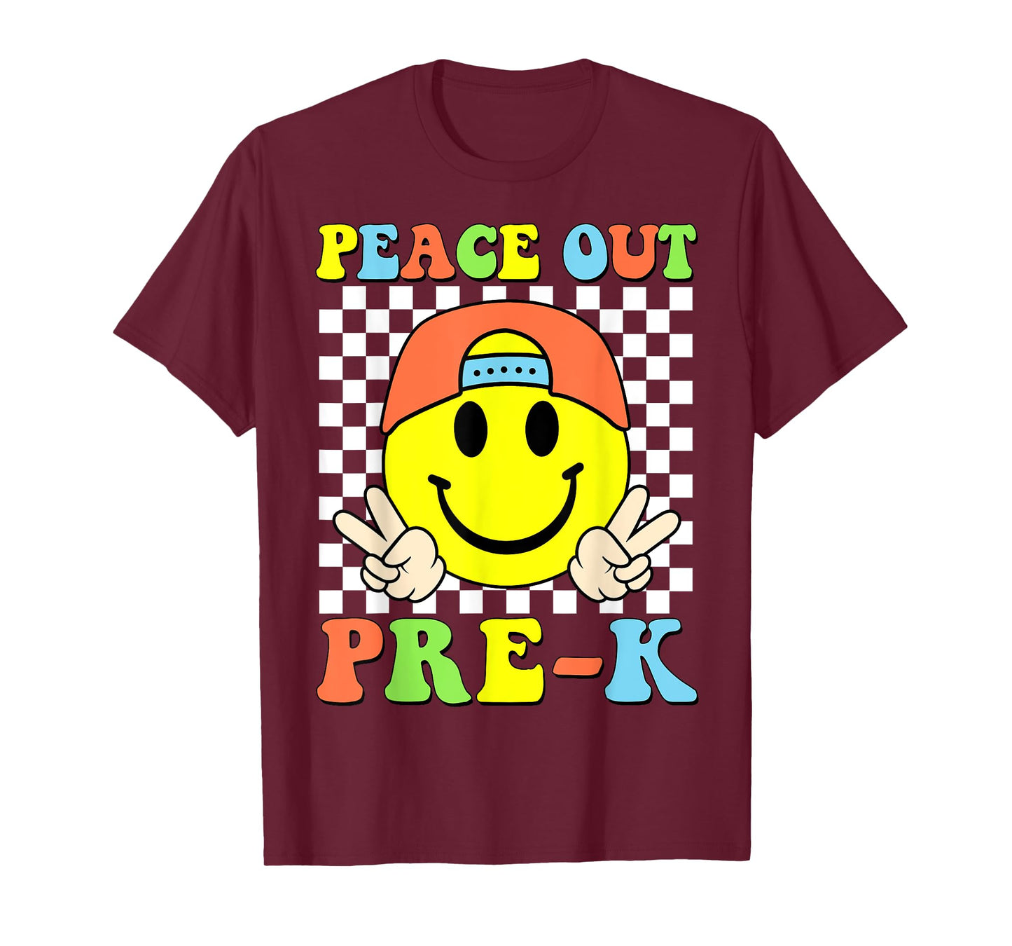 Peace Out Pre-k Boys Kid Graduation Prek Last Day Of School T-Shirt