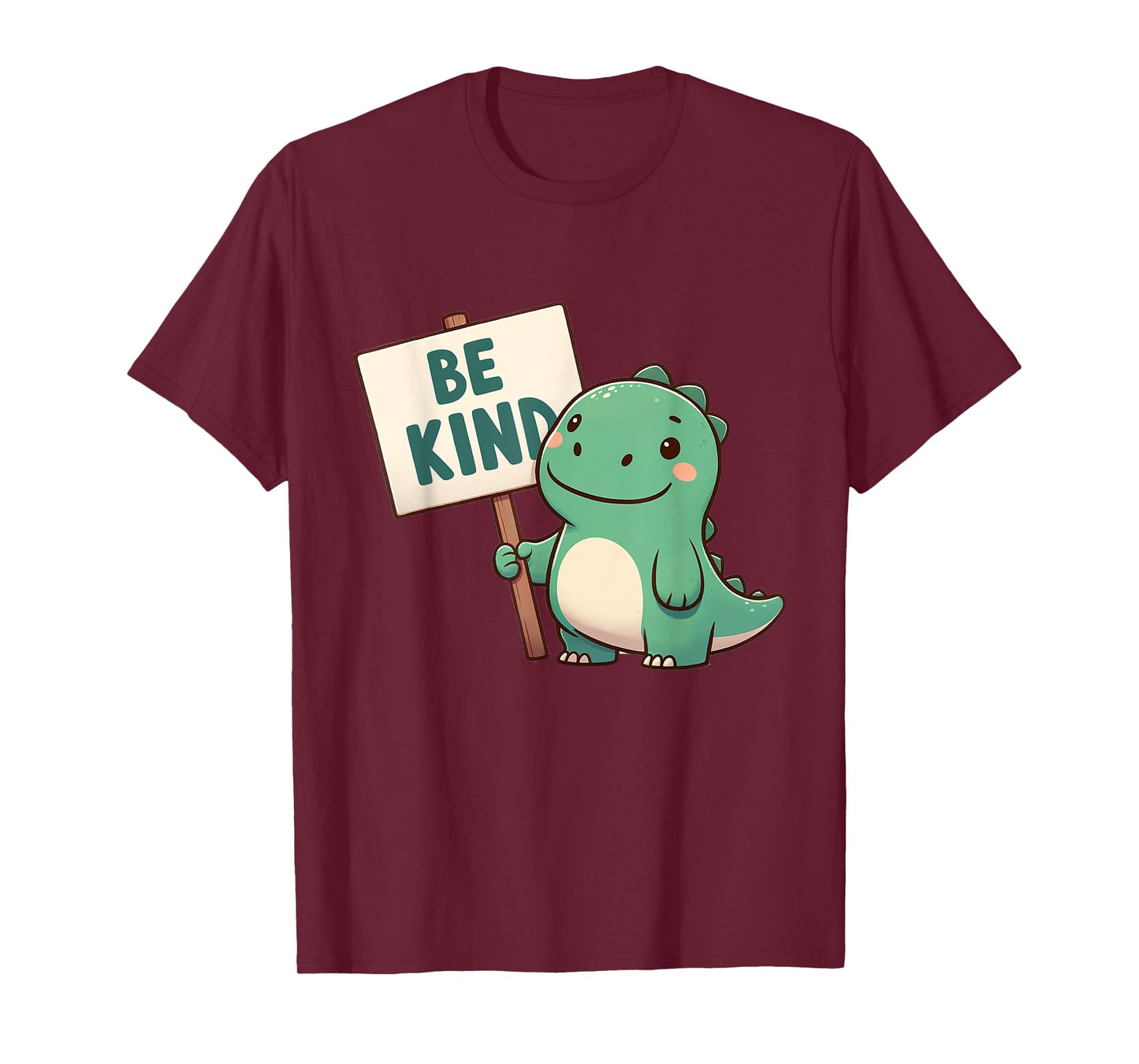 Be Kind Teacher Anti-Bullying Dino Kindness Women Men Boys T-Shirt