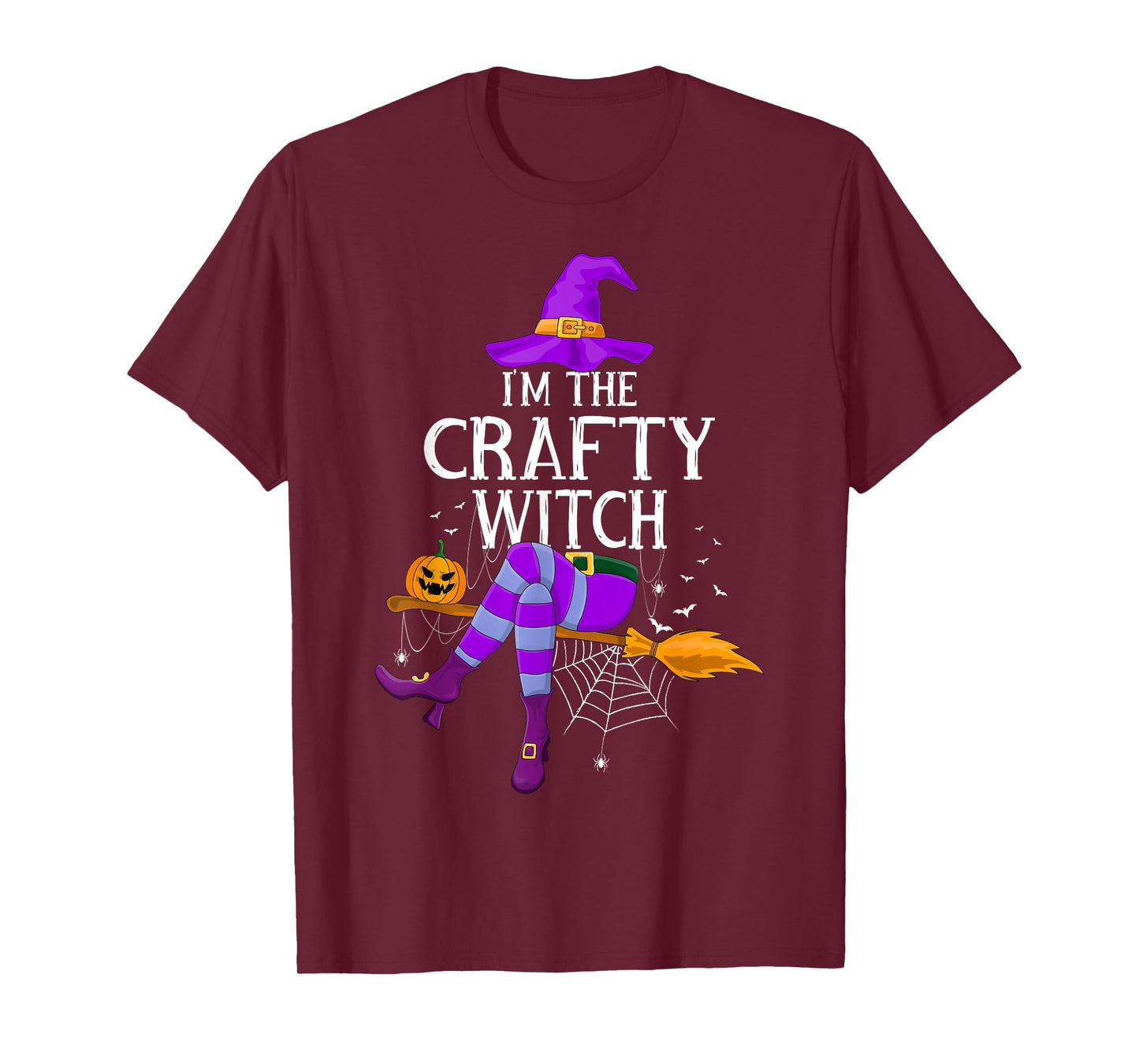 Matching Family Costume I'm The Crafty Witch Halloween T-Shirt