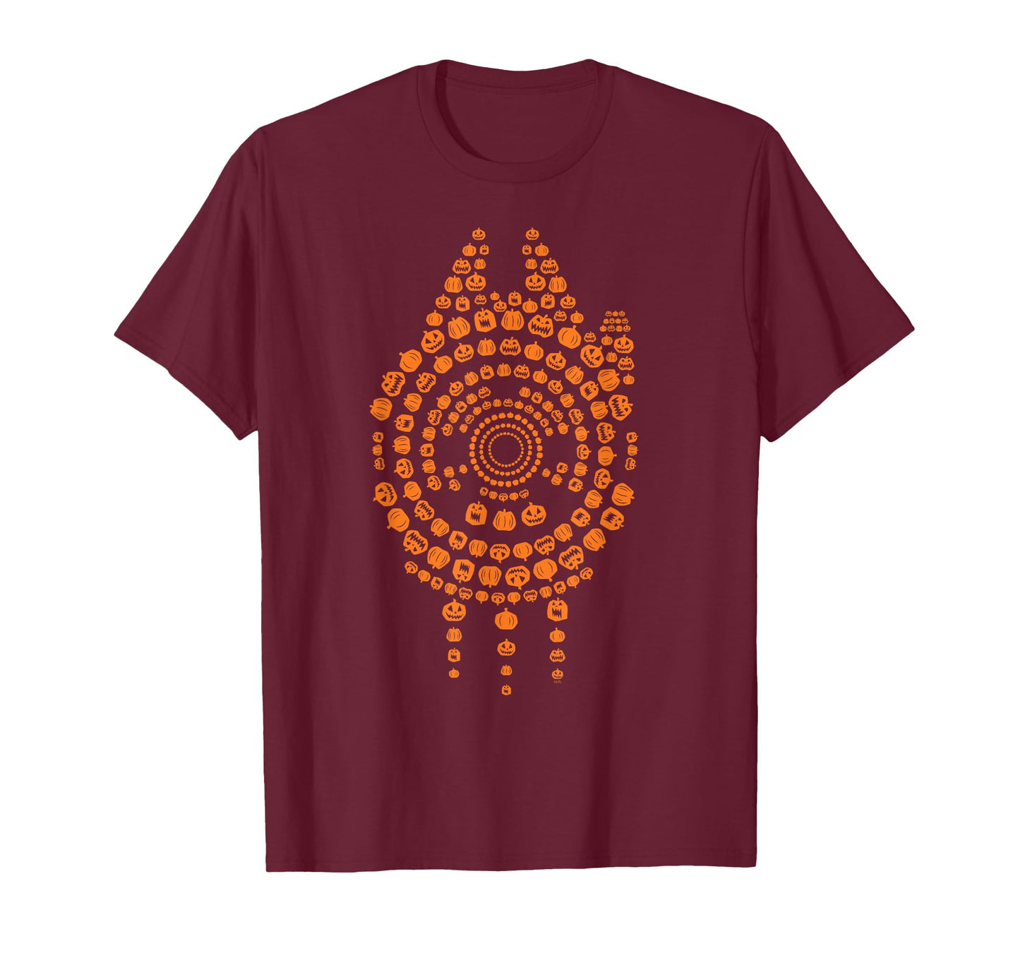 Star Wars Halloween Millennium Falcon Pumpkins T-Shirt