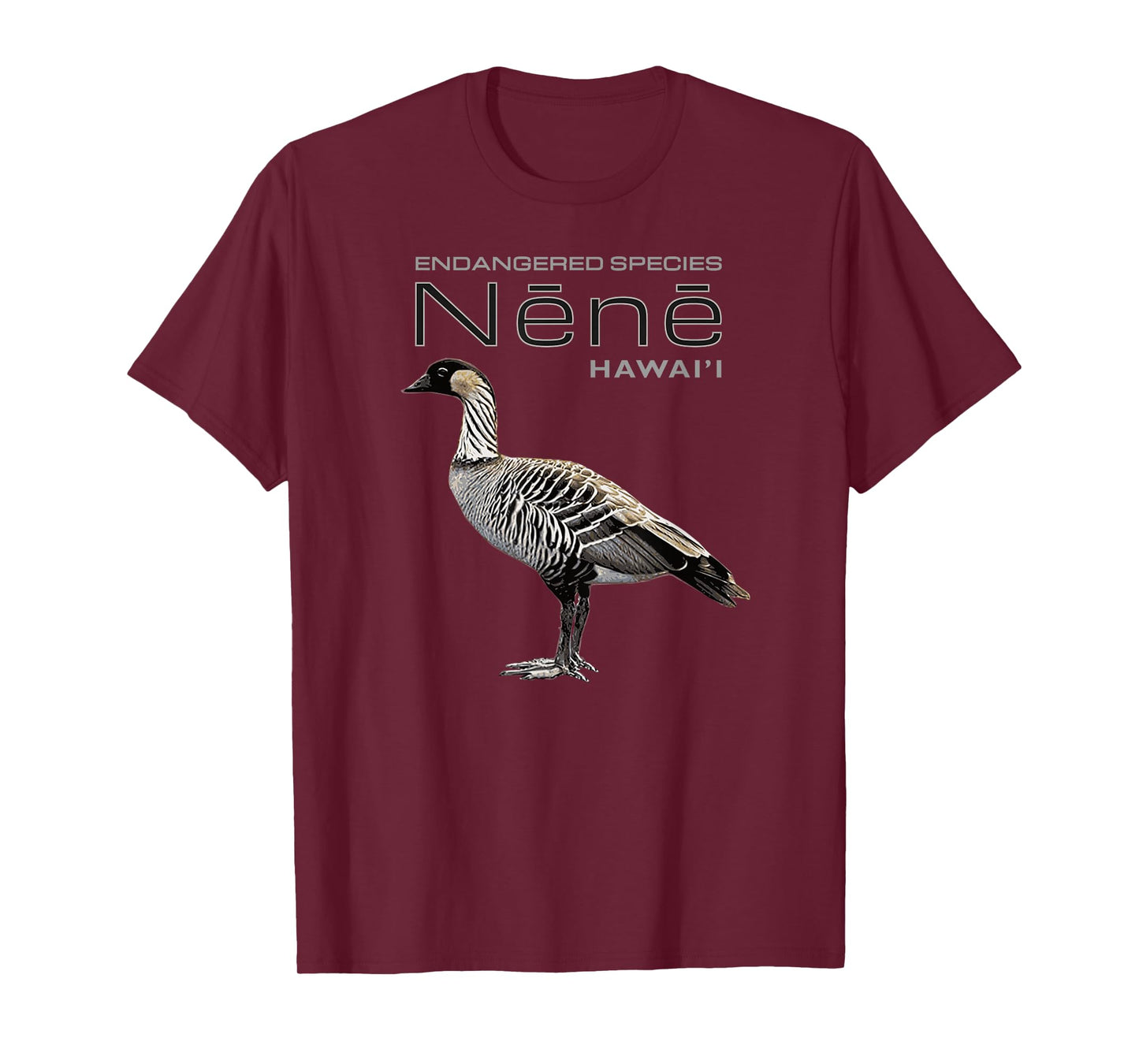 Nene Hawaii Endangered Species Goose Hawaiian Aloha Lit Gift T-Shirt