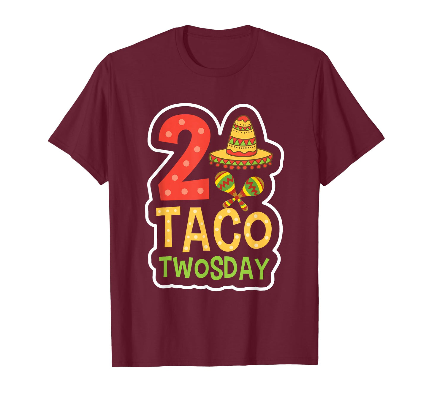 Taco Twosday 2 Two Year Old Boy Girl Birthday Gift T-Shirt