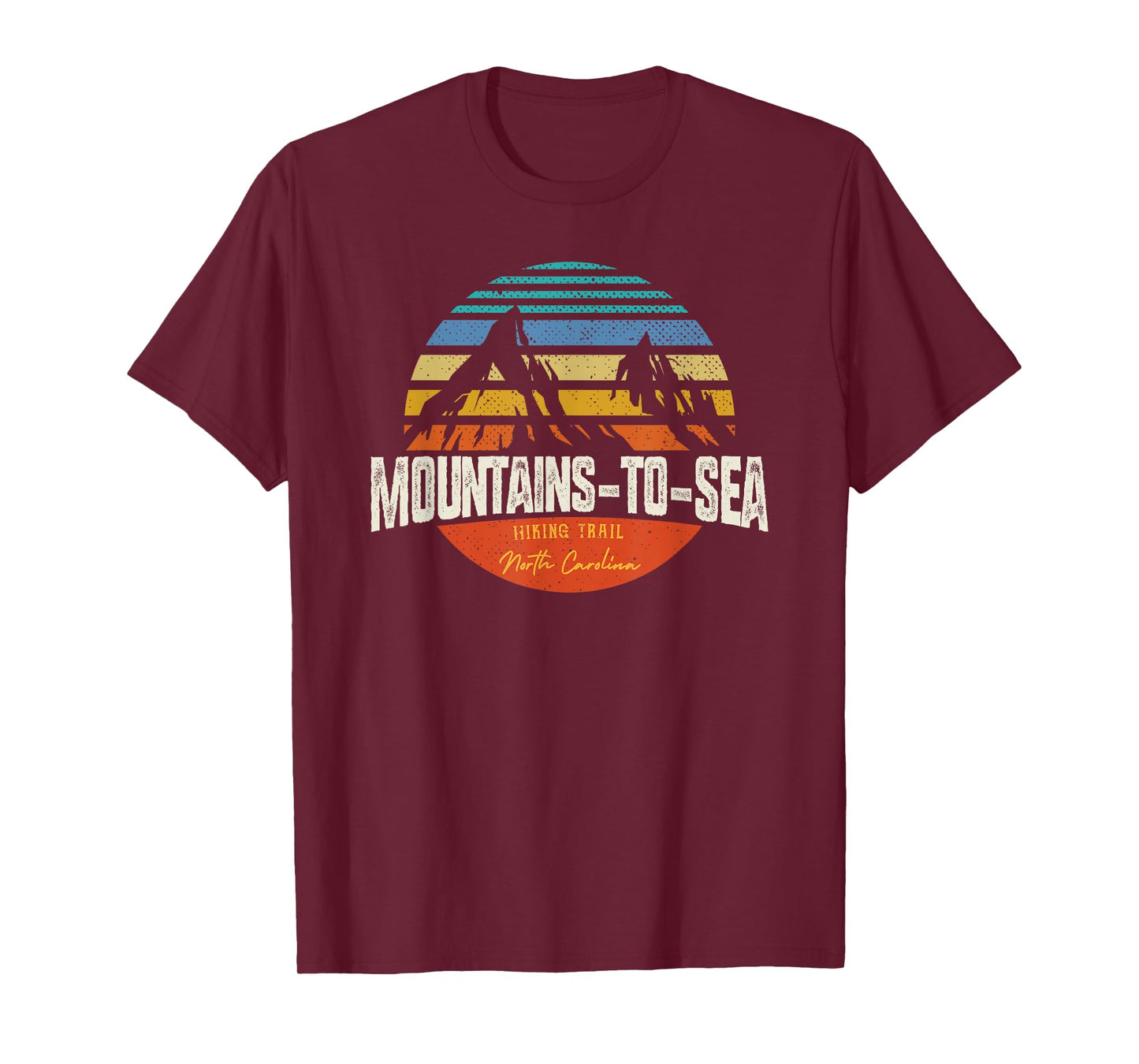 Vintage Mountains-To-Sea Hiking Trail North Carolina T-Shirt