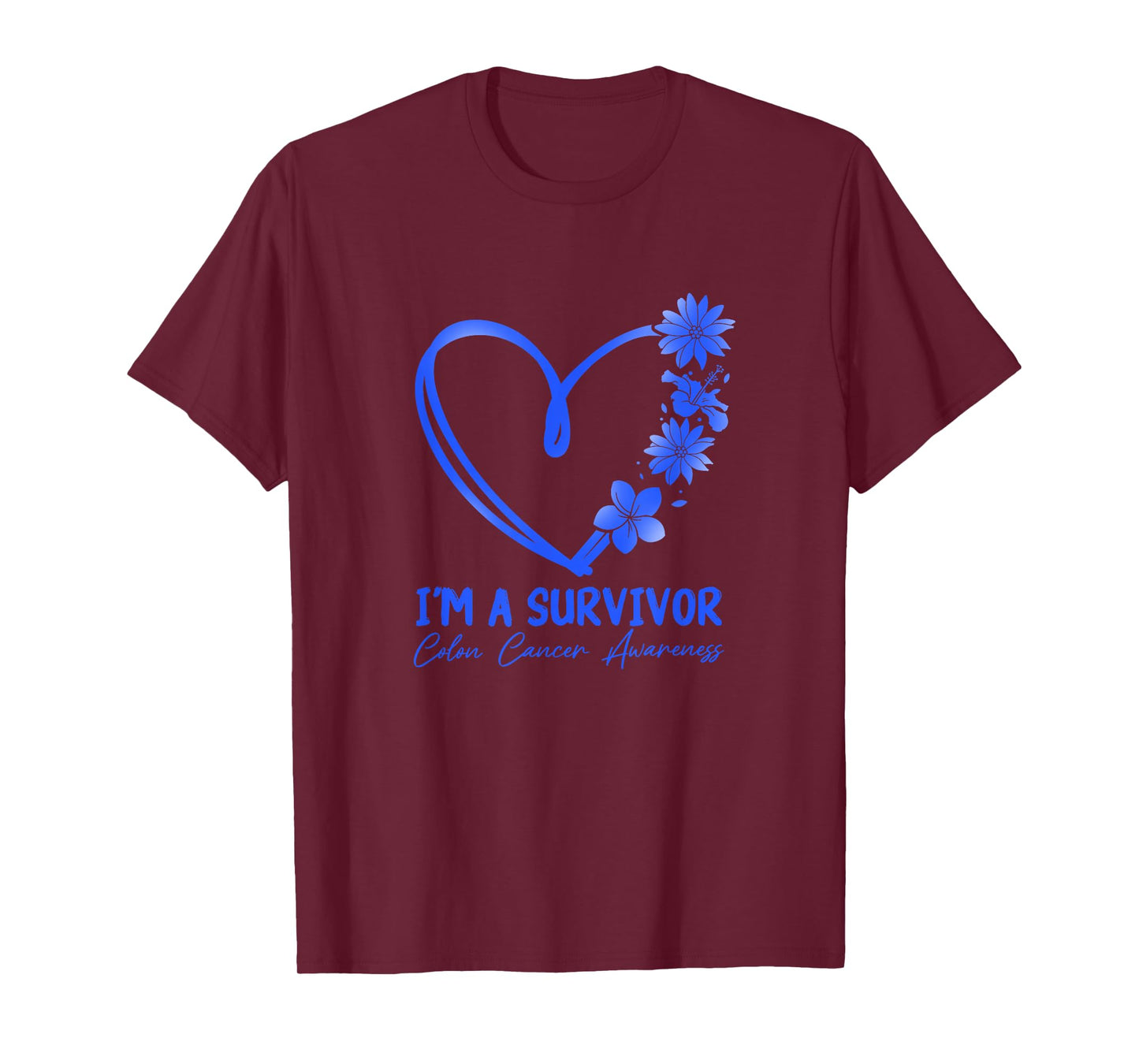 I am a Survivor Colon Cancer Education T-Shirt
