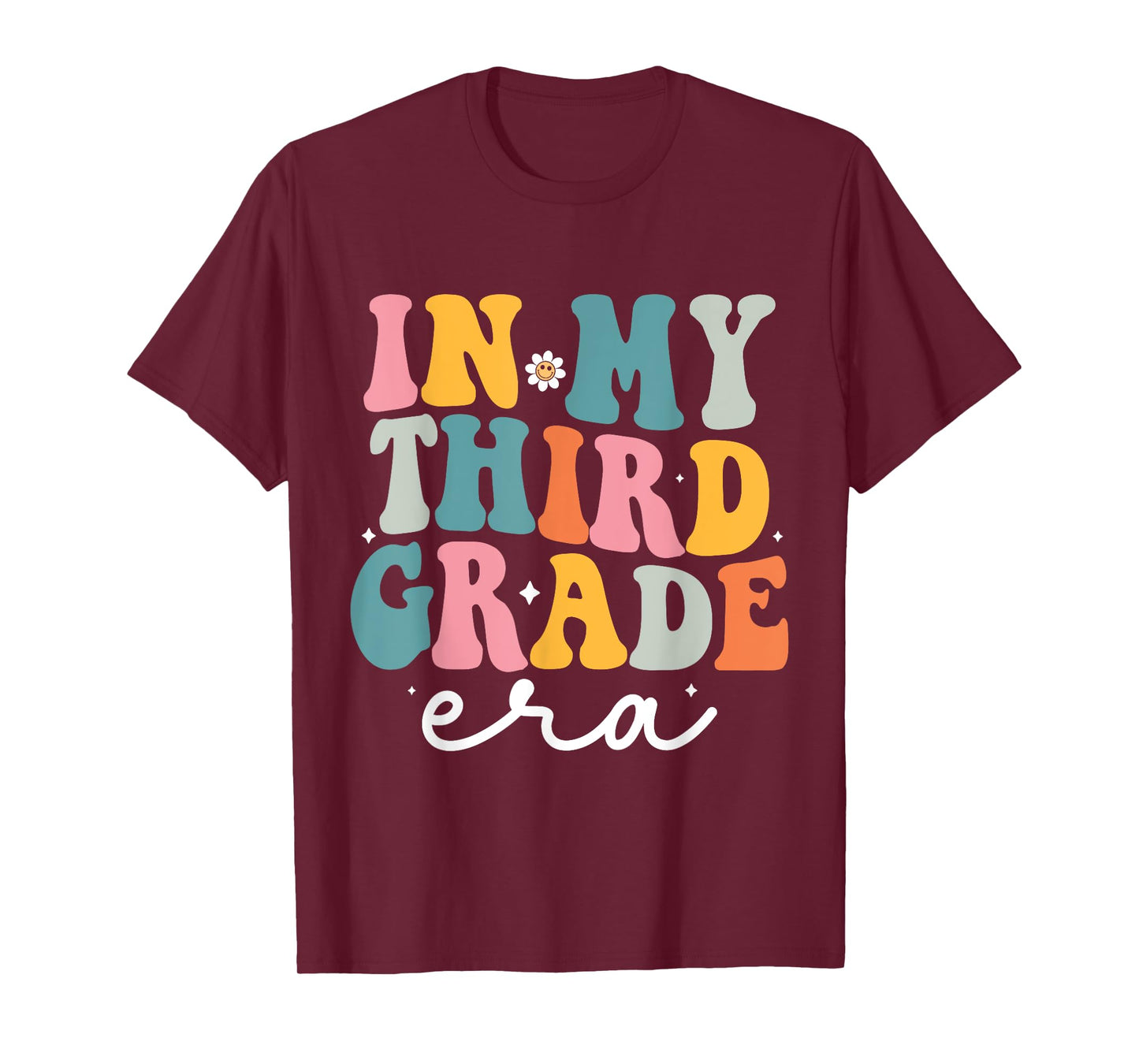In My Third Grade Era Kid Back To School 3rd Grade Teacher T-Shirt