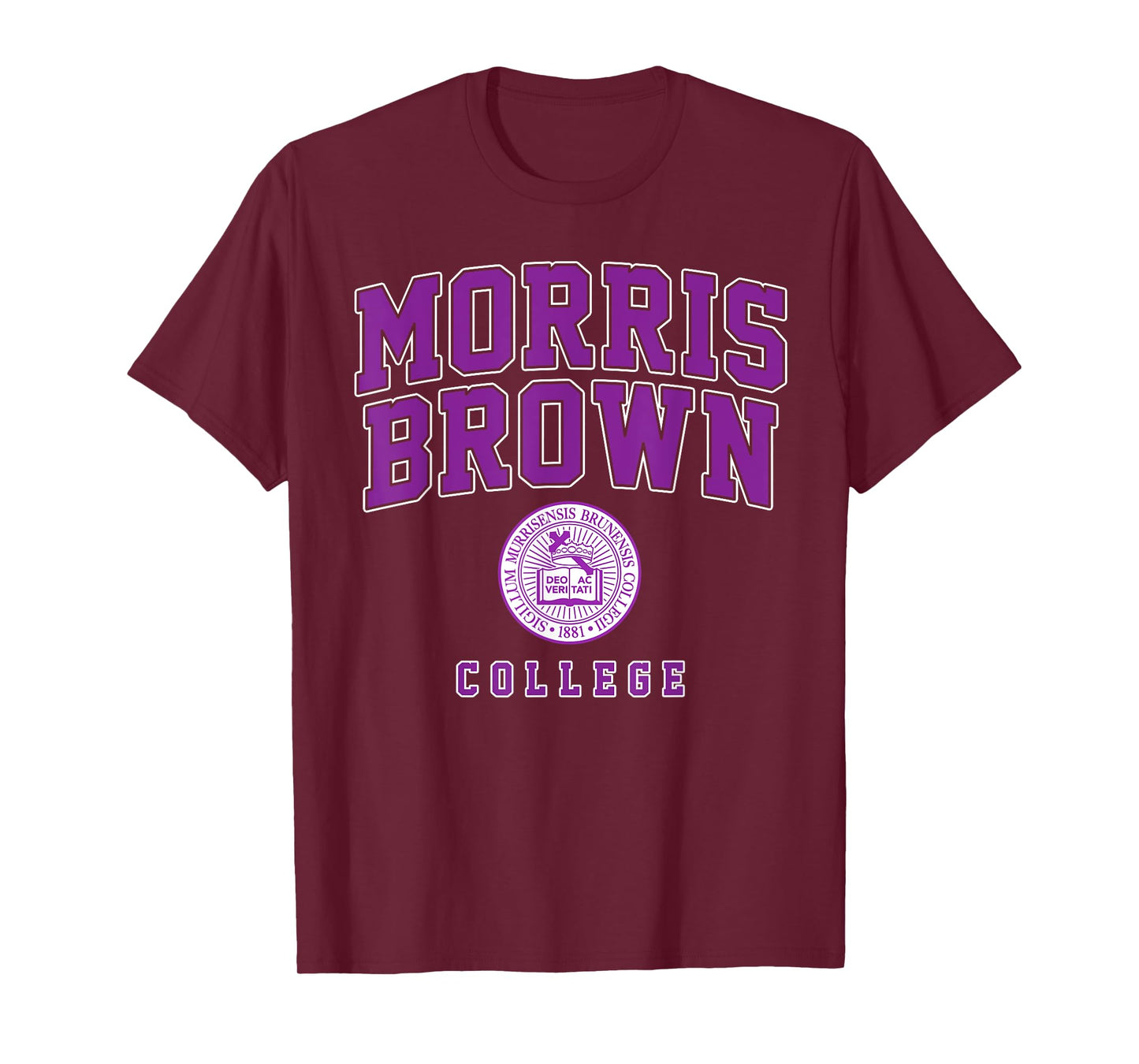 Morris Brown College Arch Vintage Sports Design Men Women T-Shirt