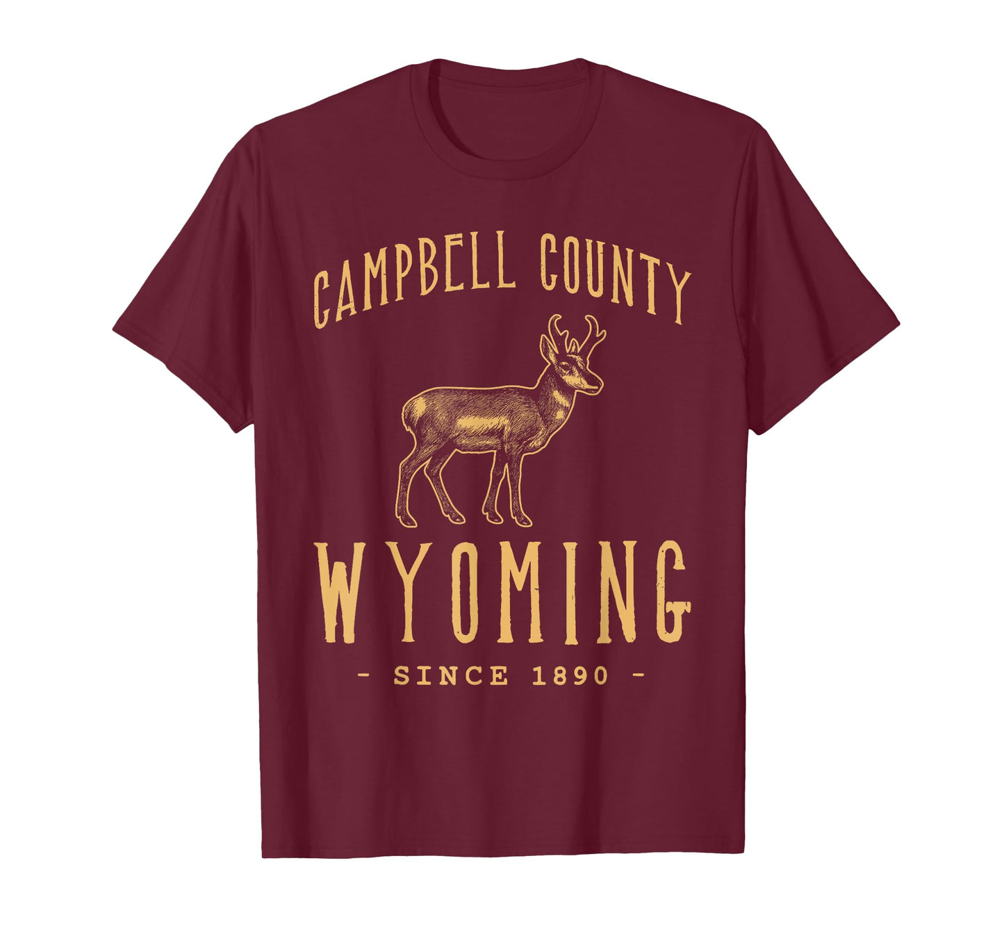 CAMPBELL COUNTY. PRONGHORN HUNTING IN WYOMING T-Shirt