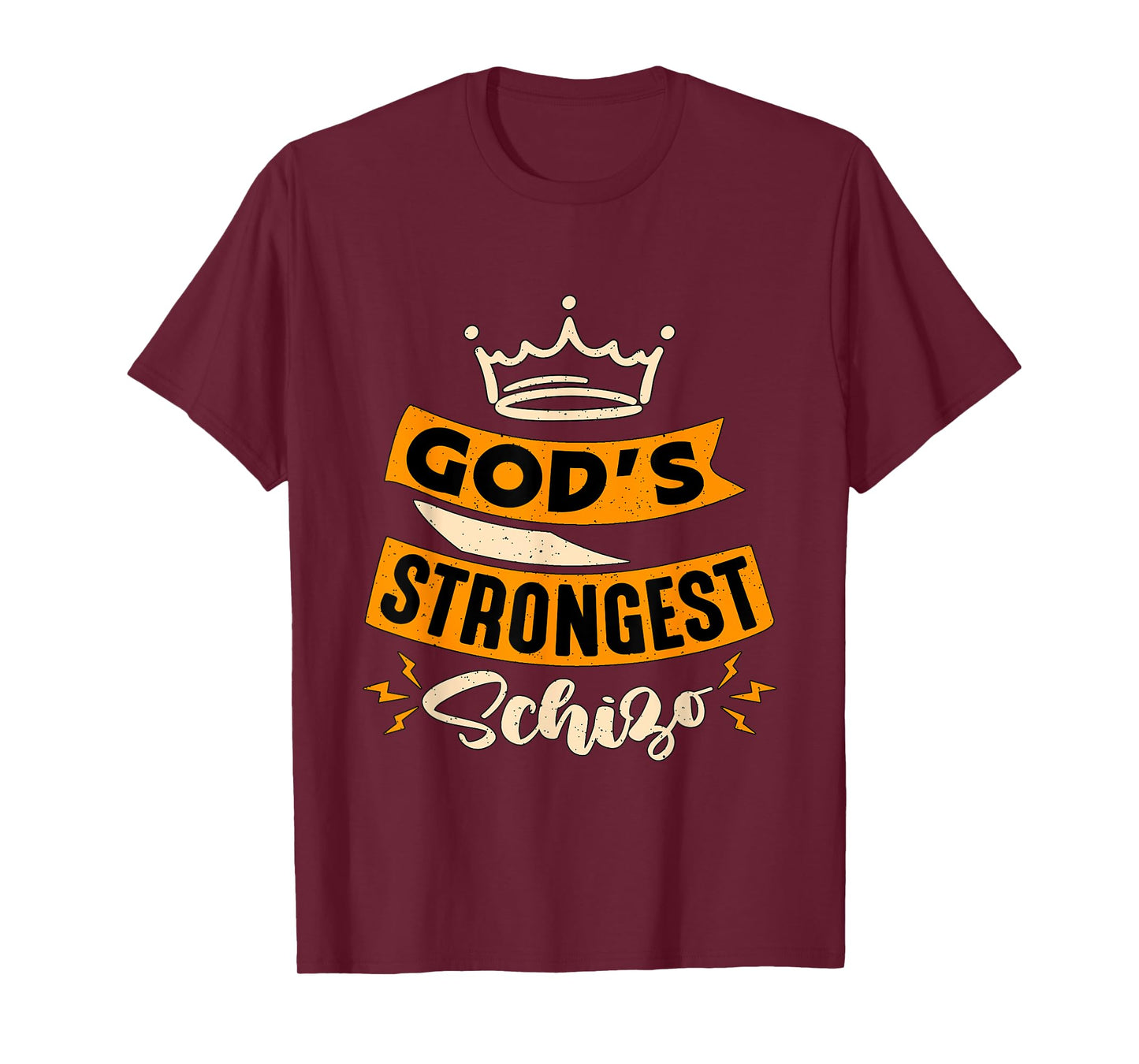 Gods Strongest Schizo Mental Health Awareness Mental Health T-Shirt