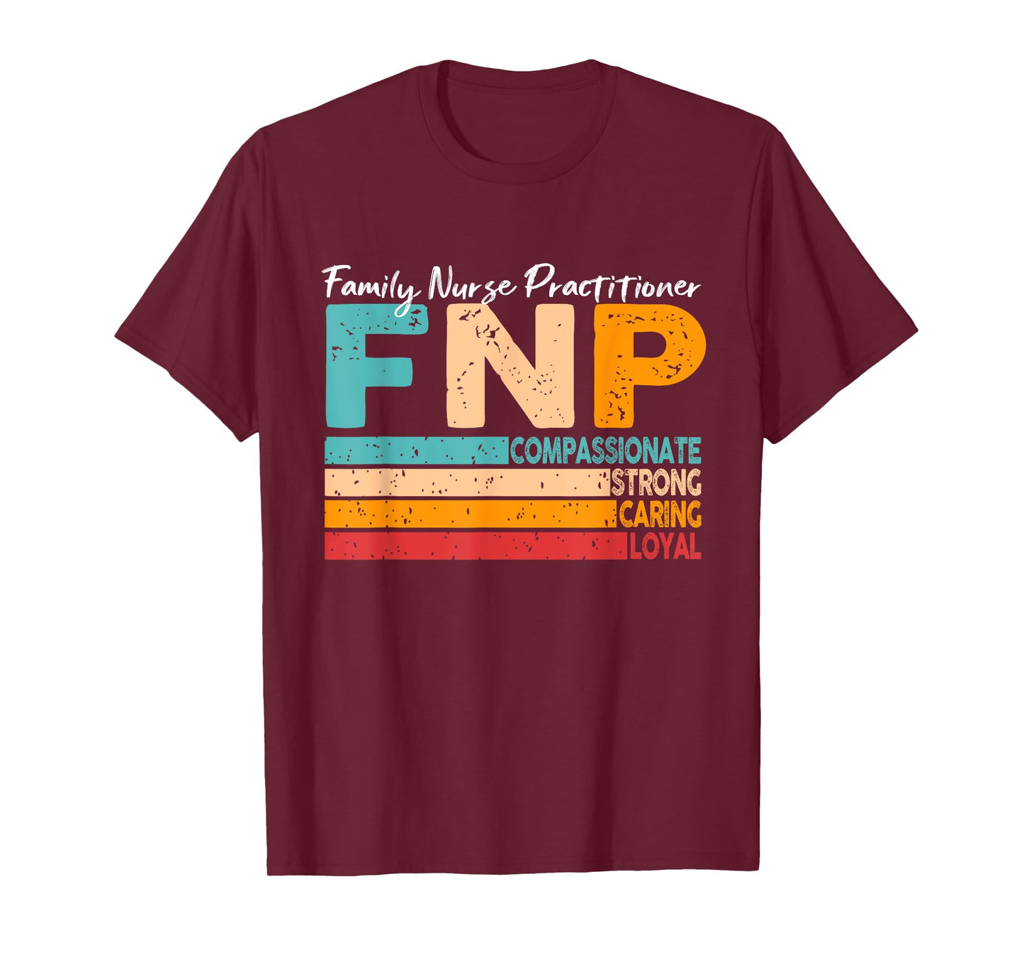 Family Nurse Practitioner Retro FNP Nurse Life Retro T-Shirt