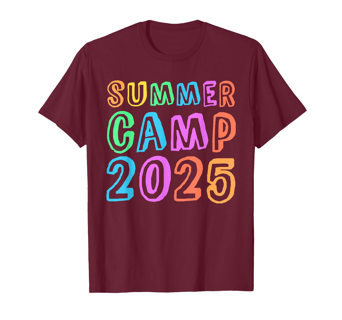 Kids SUMMER CAMP 2025 Camping Director Crew Host Counselor T-Shirt