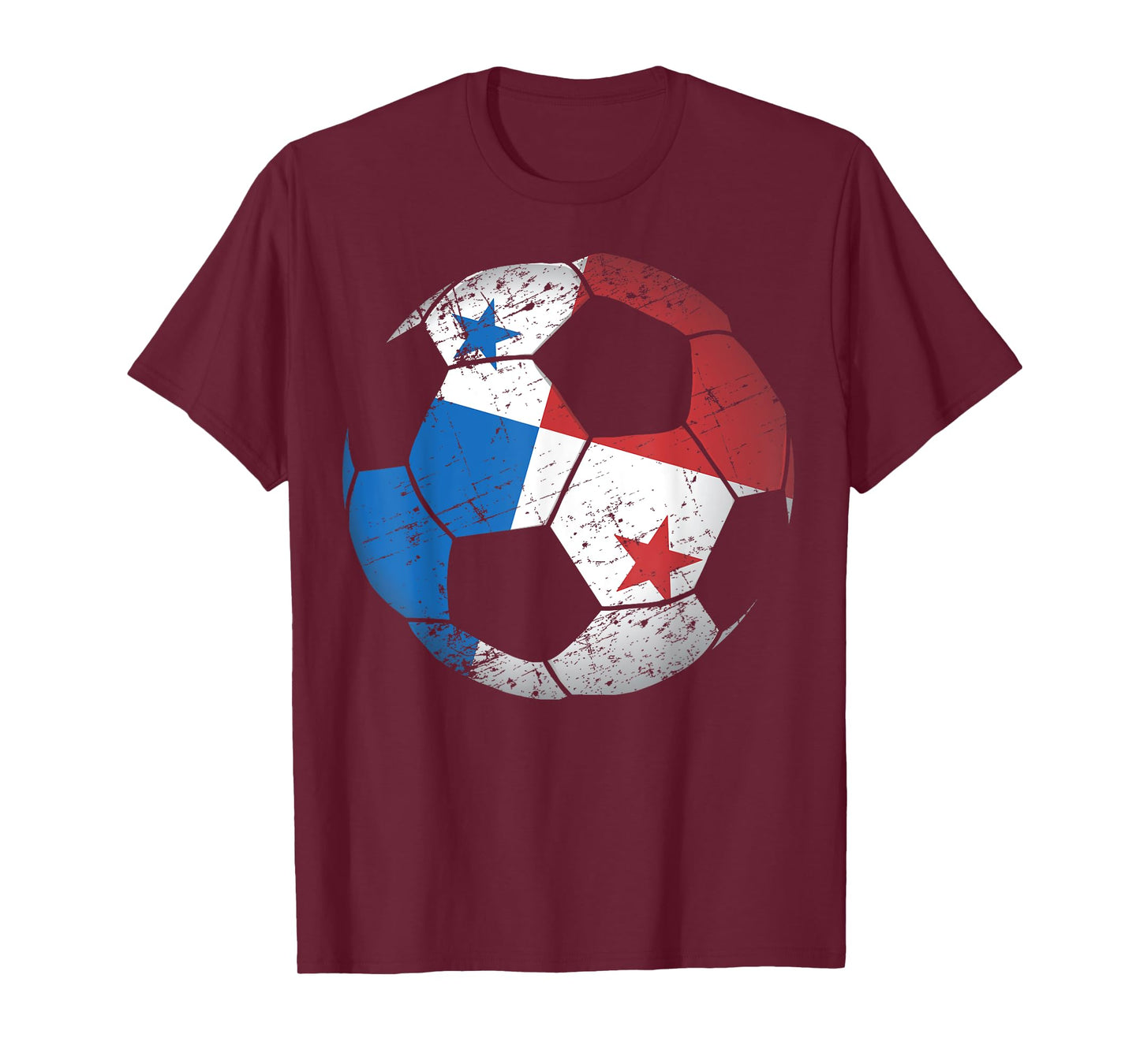 Panama Soccer Ball Flag - Panama Football Soccer T-Shirt