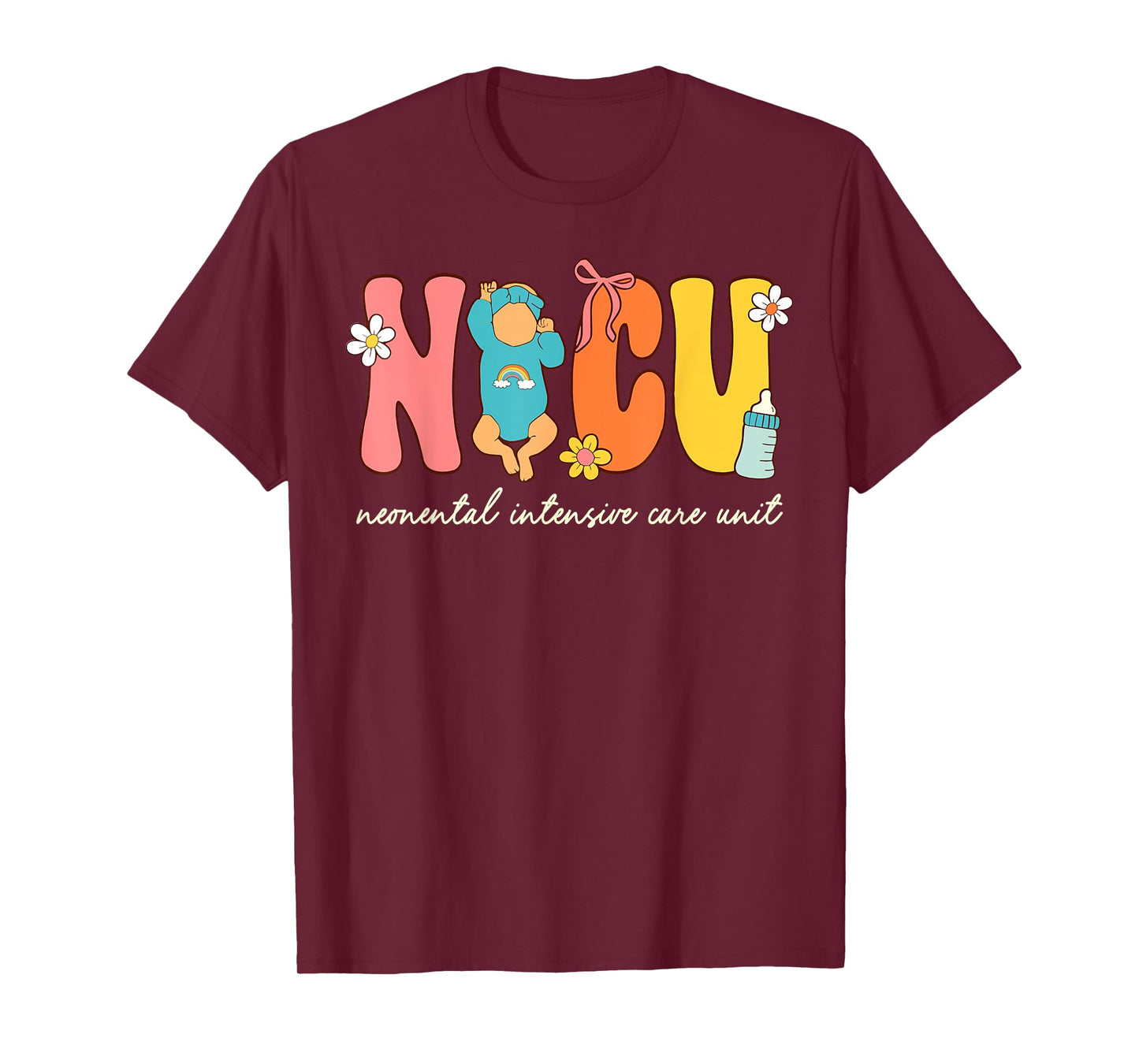 Nicu Nurse Neonatal Intensive Care Unit Groovy Nurse Life T-Shirt