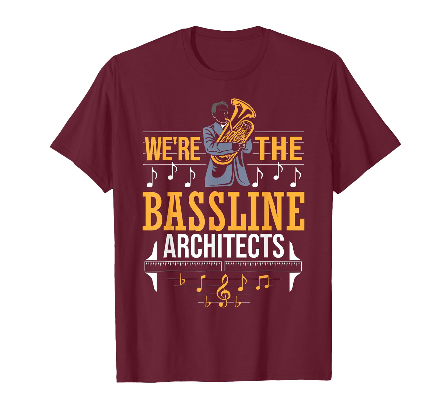 Euphoniumist Orchestra Marching Band Brass Horn Euphonium T-Shirt