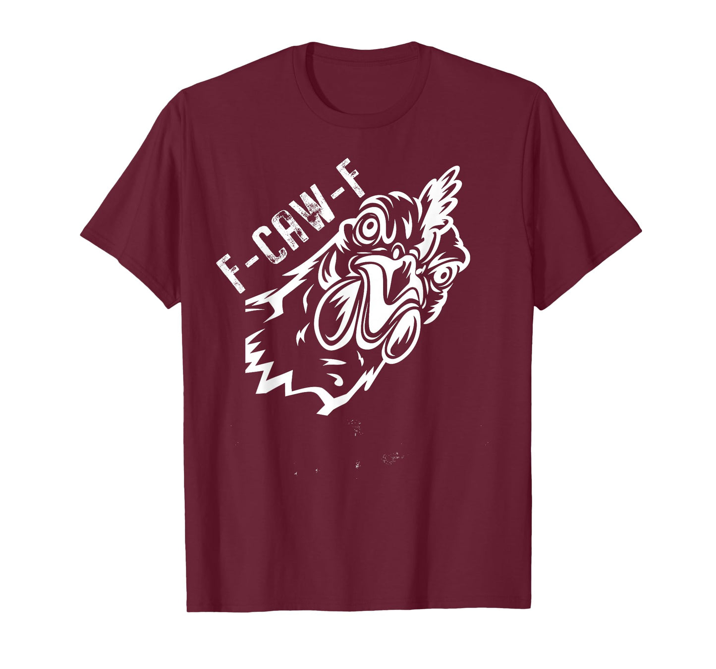 F-Caw-F Funny Chicken Humor Angry Rooster Meme Halloween T-Shirt