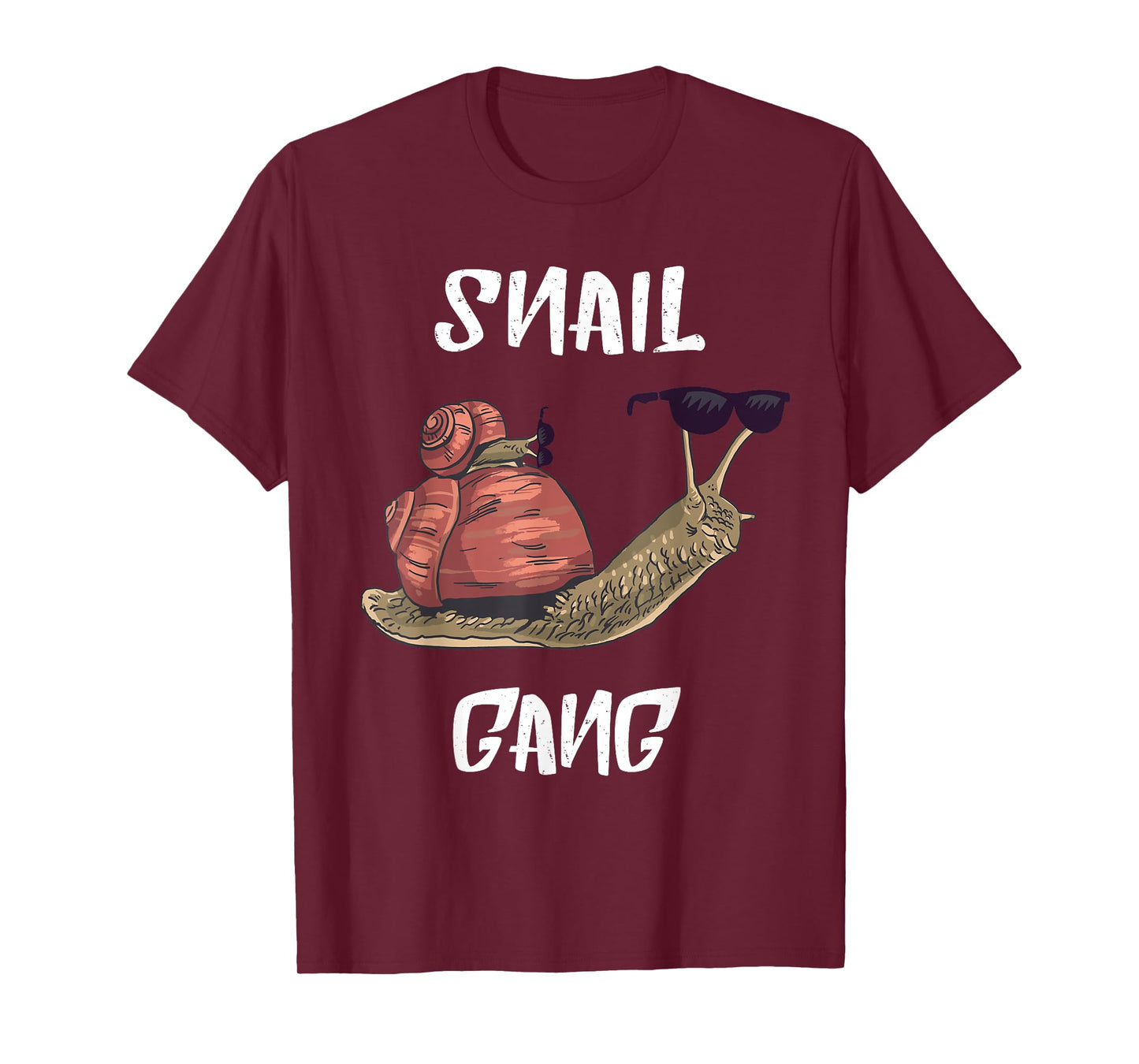 Snail Gang Sunglass Mollusk Snail Shell Snails Lover Snail T-Shirt
