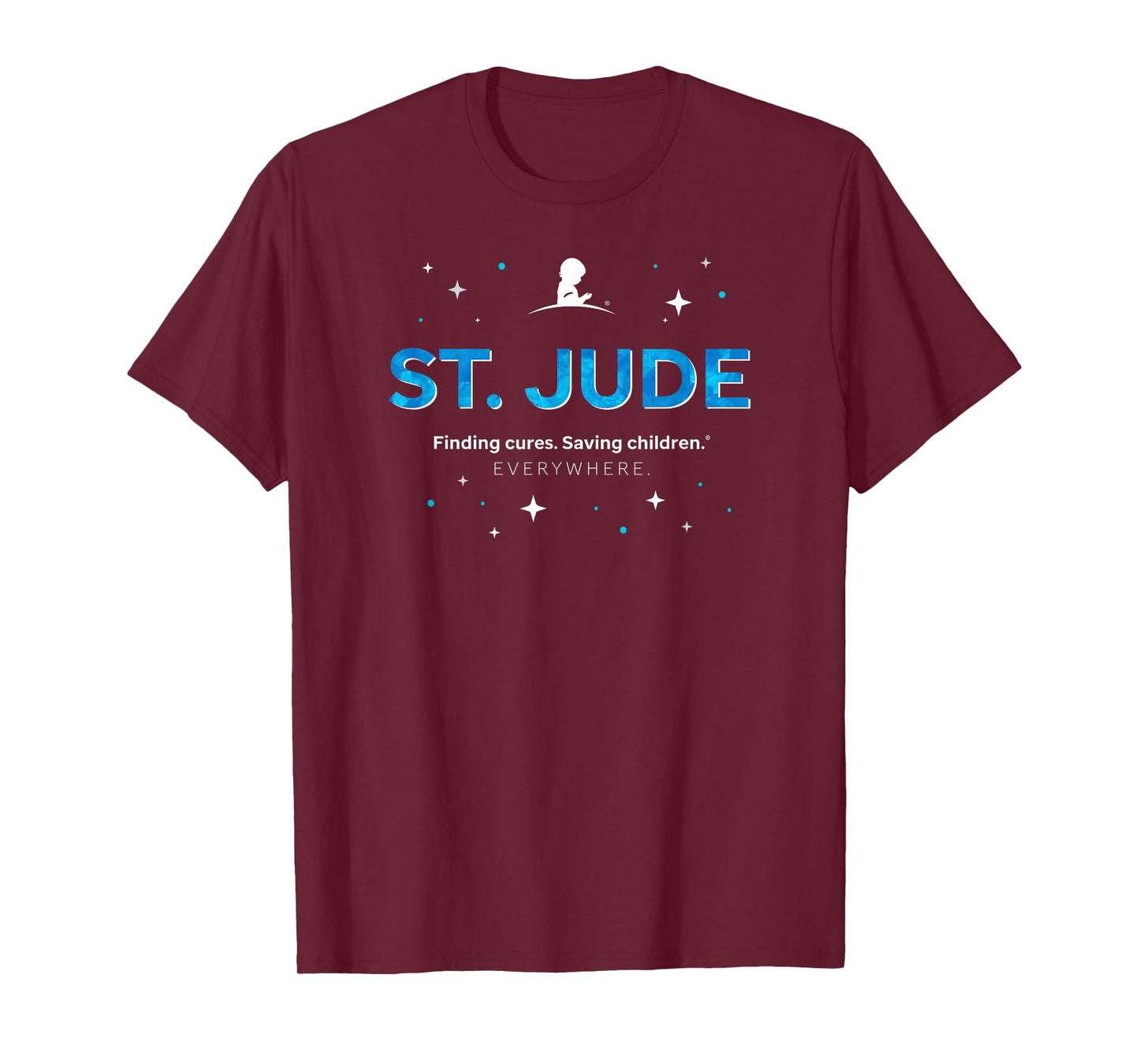 St. Jude "Finding Cures. Saving Children. EVERYWHERE" Space T-Shirt