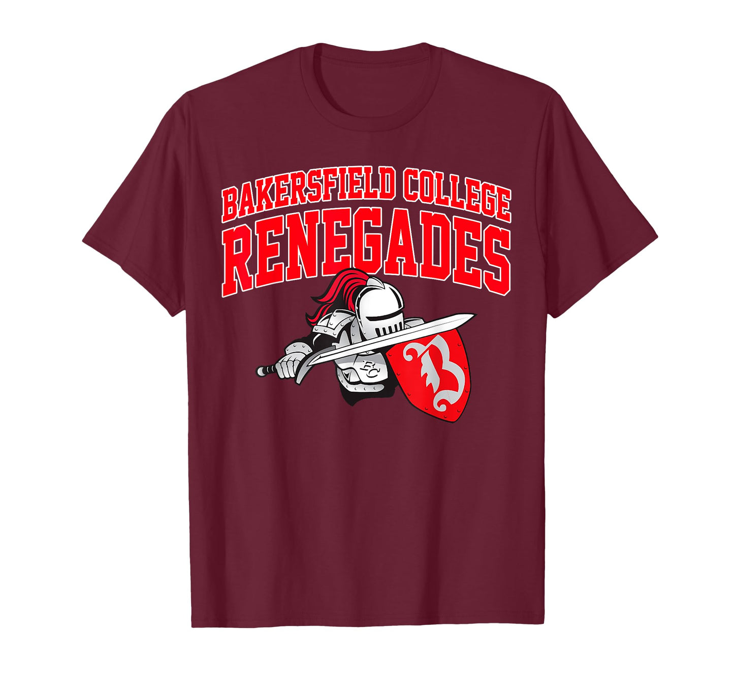 Bakersfield College Renegades Arch Vintage Sports Design Men T-Shirt