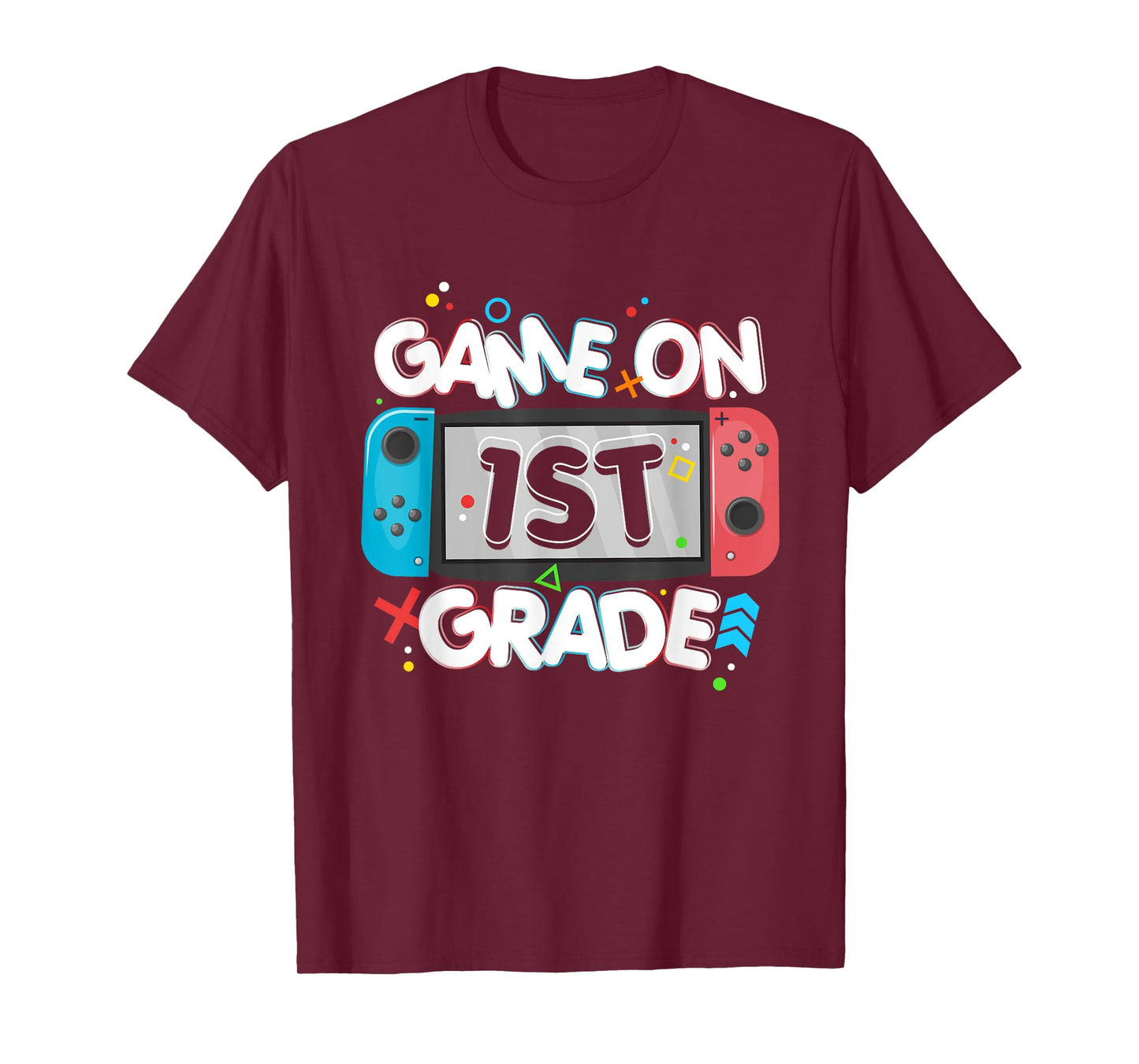 Game On 1st Grade Video Game Back To School First Grade T-Shirt