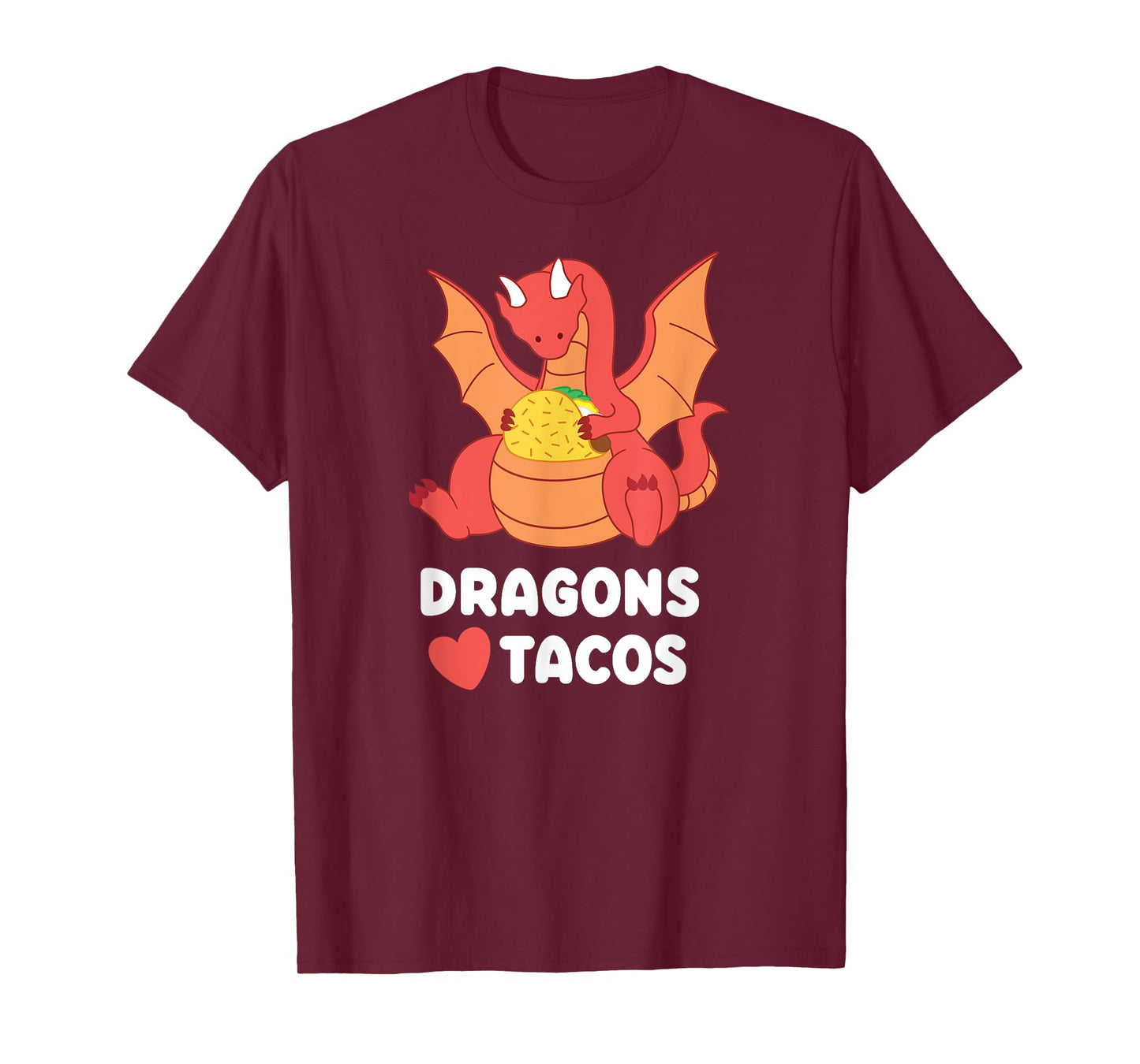 Dragons Love Tacos Shirt Kids Dragon Lovers Gifts T-Shirt
