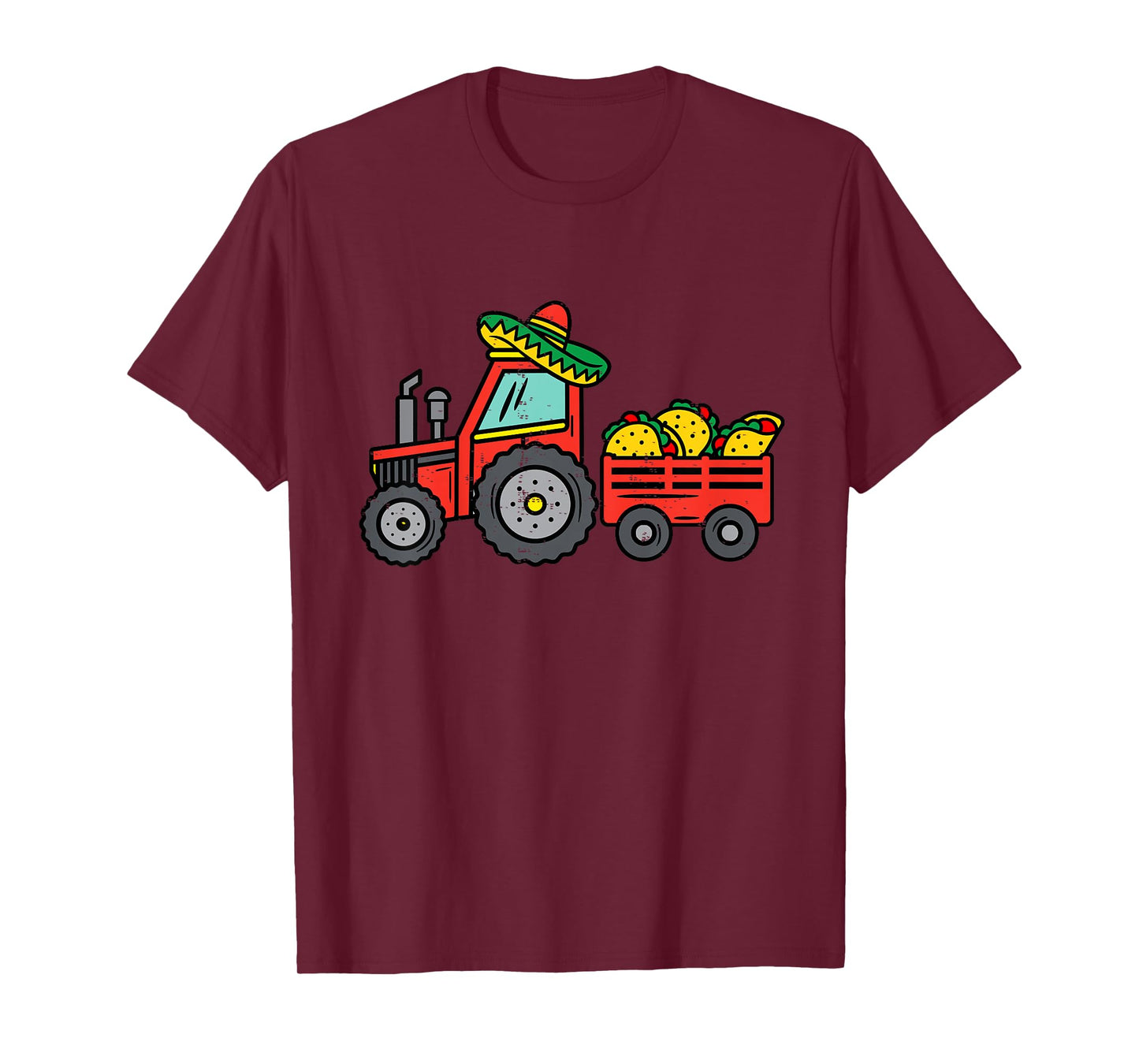 Kids Mexican Truck Tacos Boys Cinco De Mayo Fiesta Kids Toddler T-Shirt