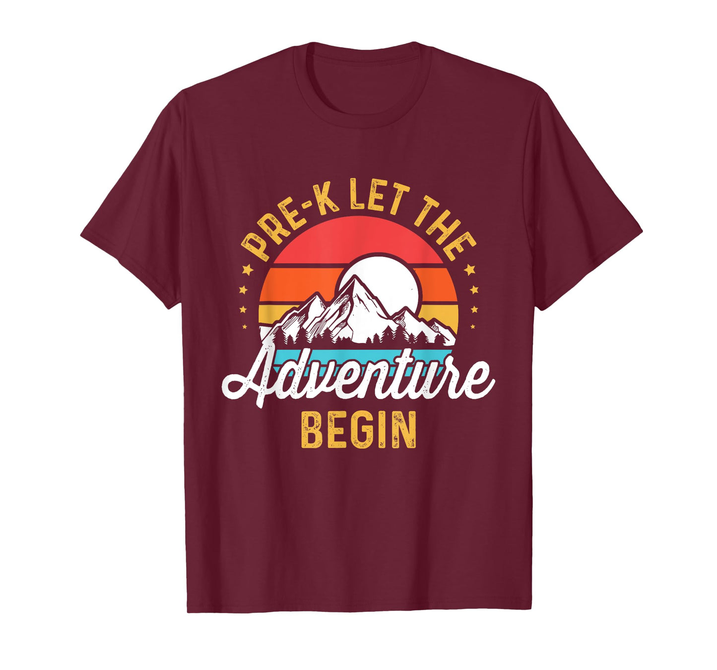 Pre-k Where The Adventure Begins, Kinder Teacher T-Shirt