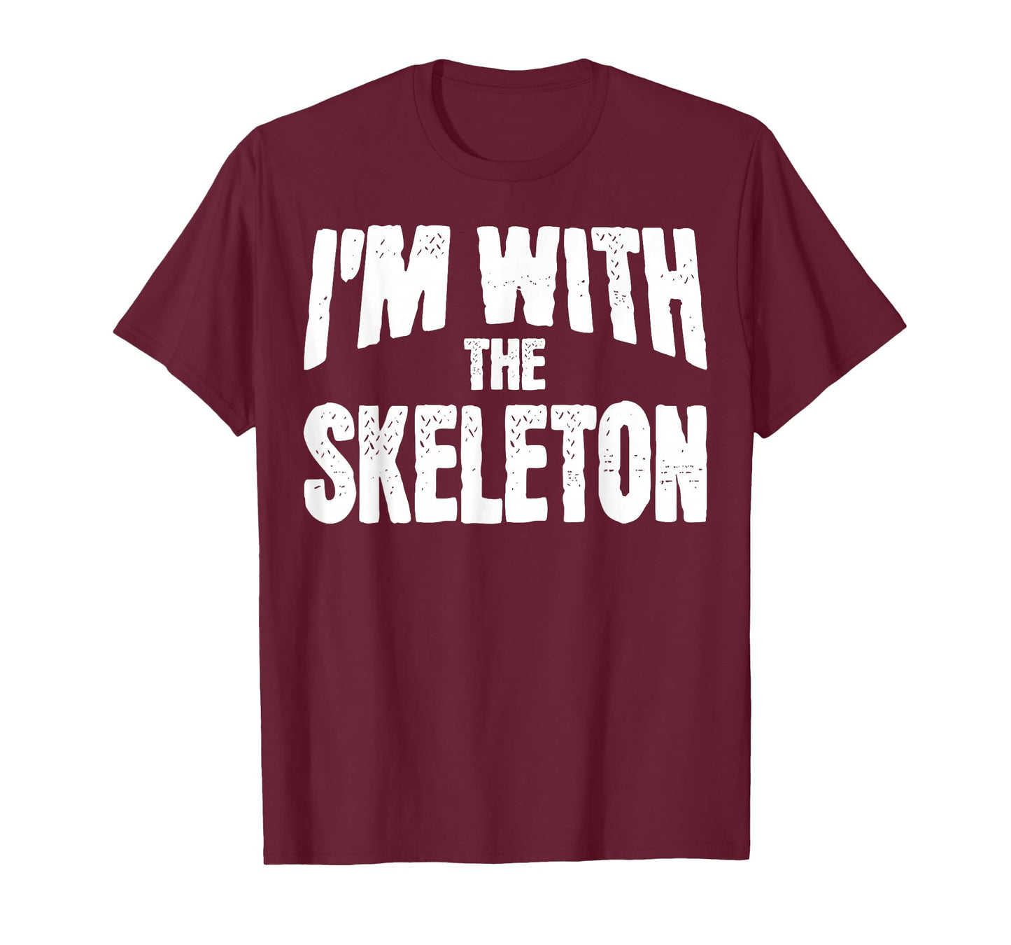 I'm with The Skeleton Funny Matching Halloween Costume T-Shirt