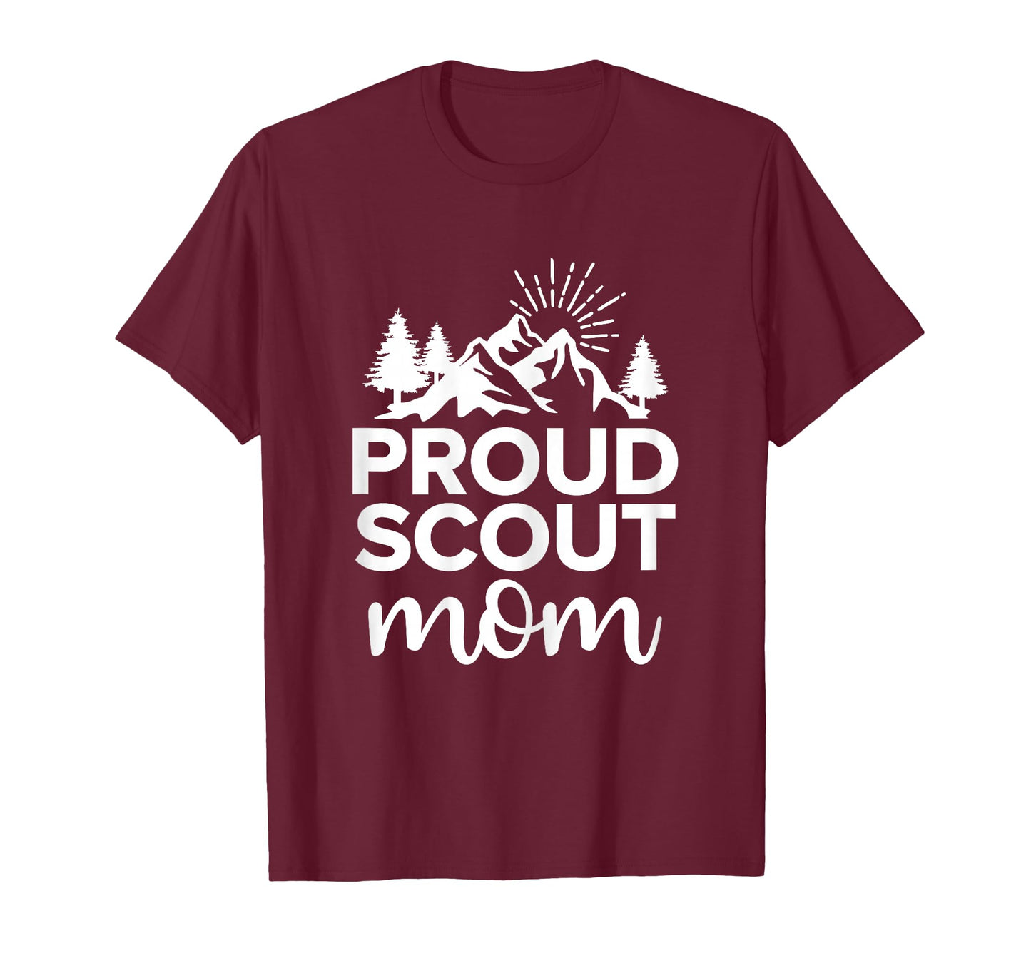 Camping Mother Proud Scout Mom T-Shirt