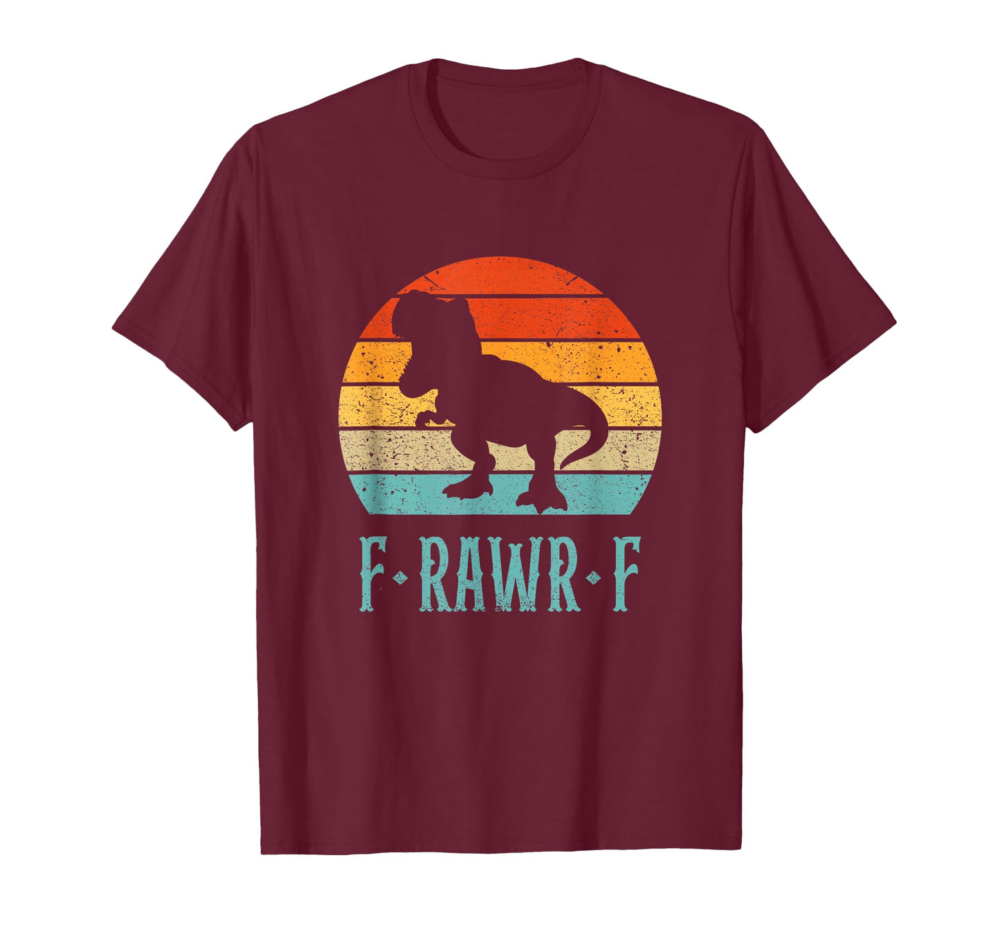 F-Rawr-F Dinosaur Funny F-Caw-F Dinosaur Lover T-Shirt