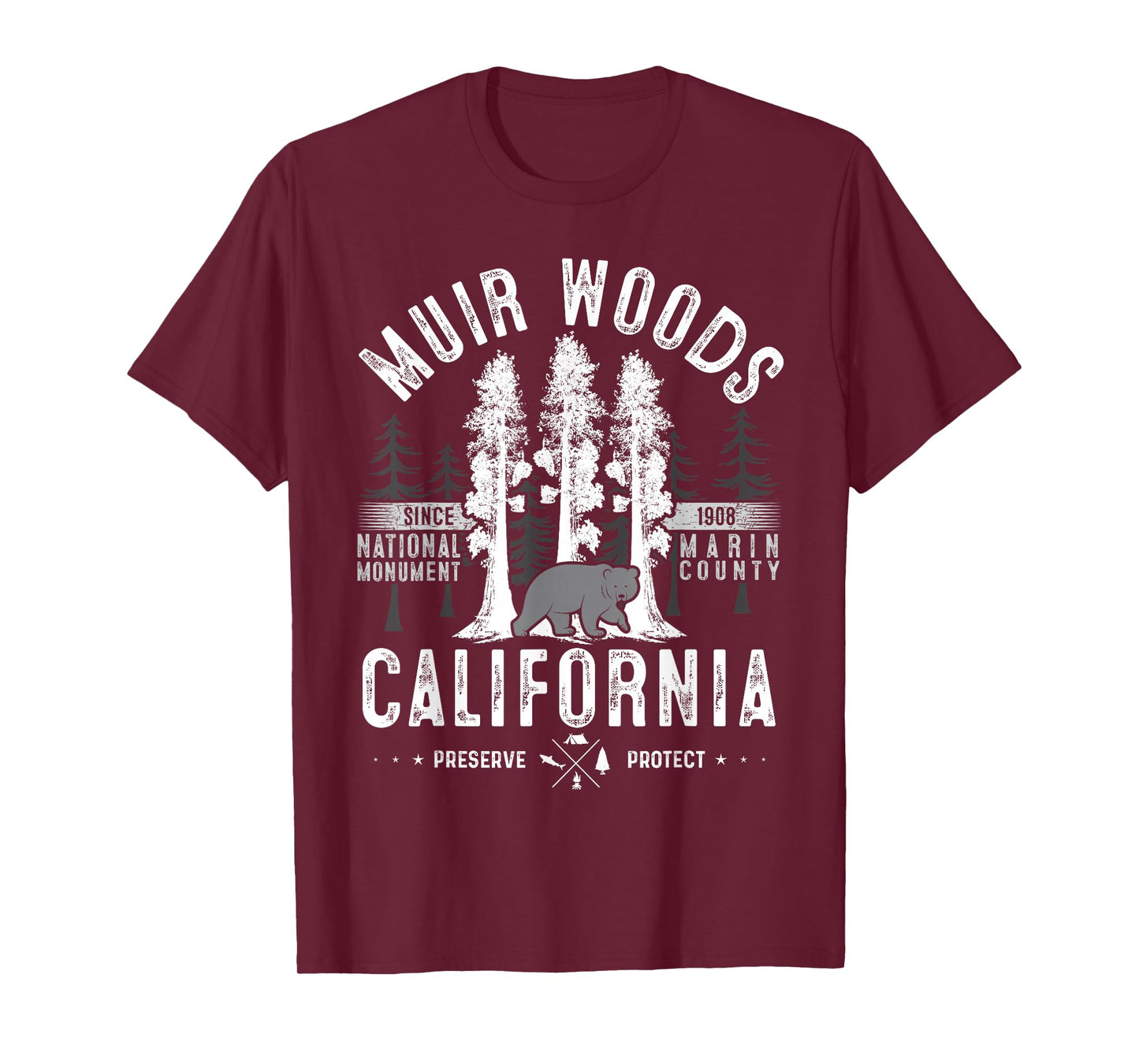 Muir Woods National Monument National Park Apparel T-Shirt