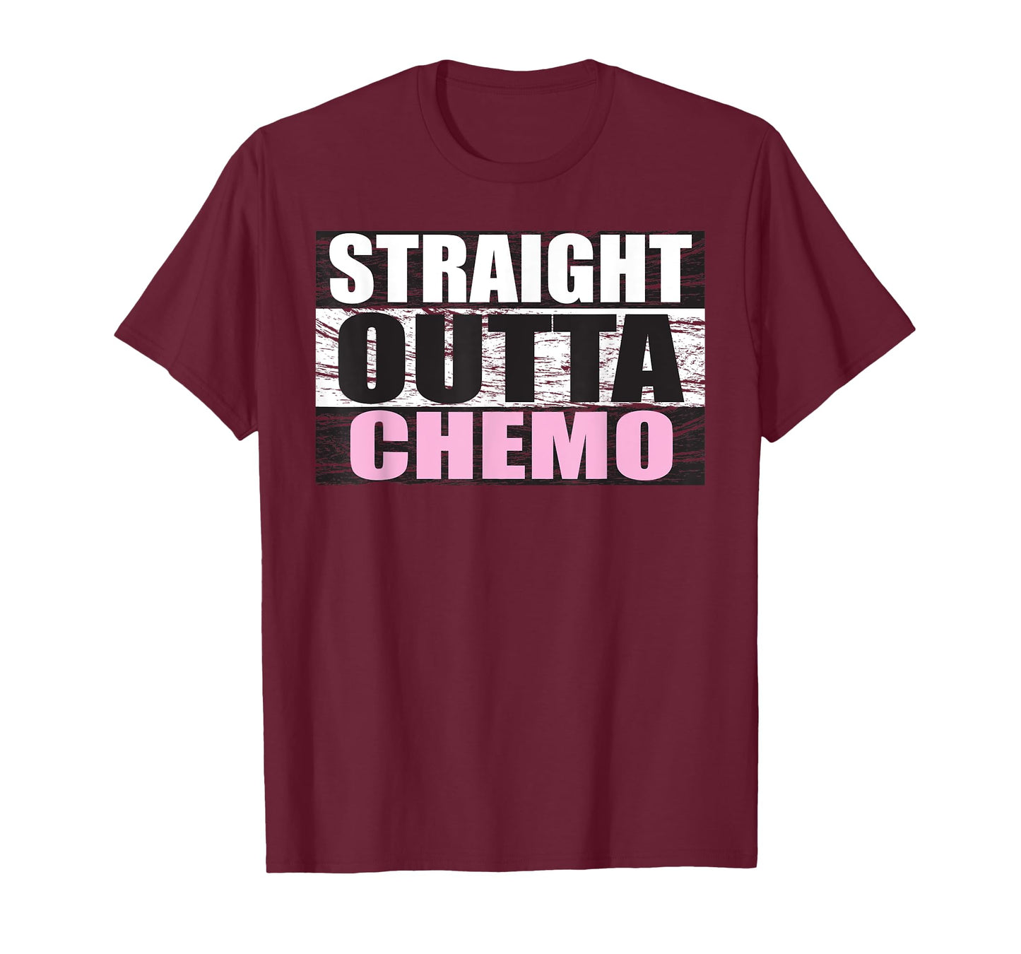 Straight Outta Chemo T-Shirt | Funny Chemotherapy Gift T-Shirt