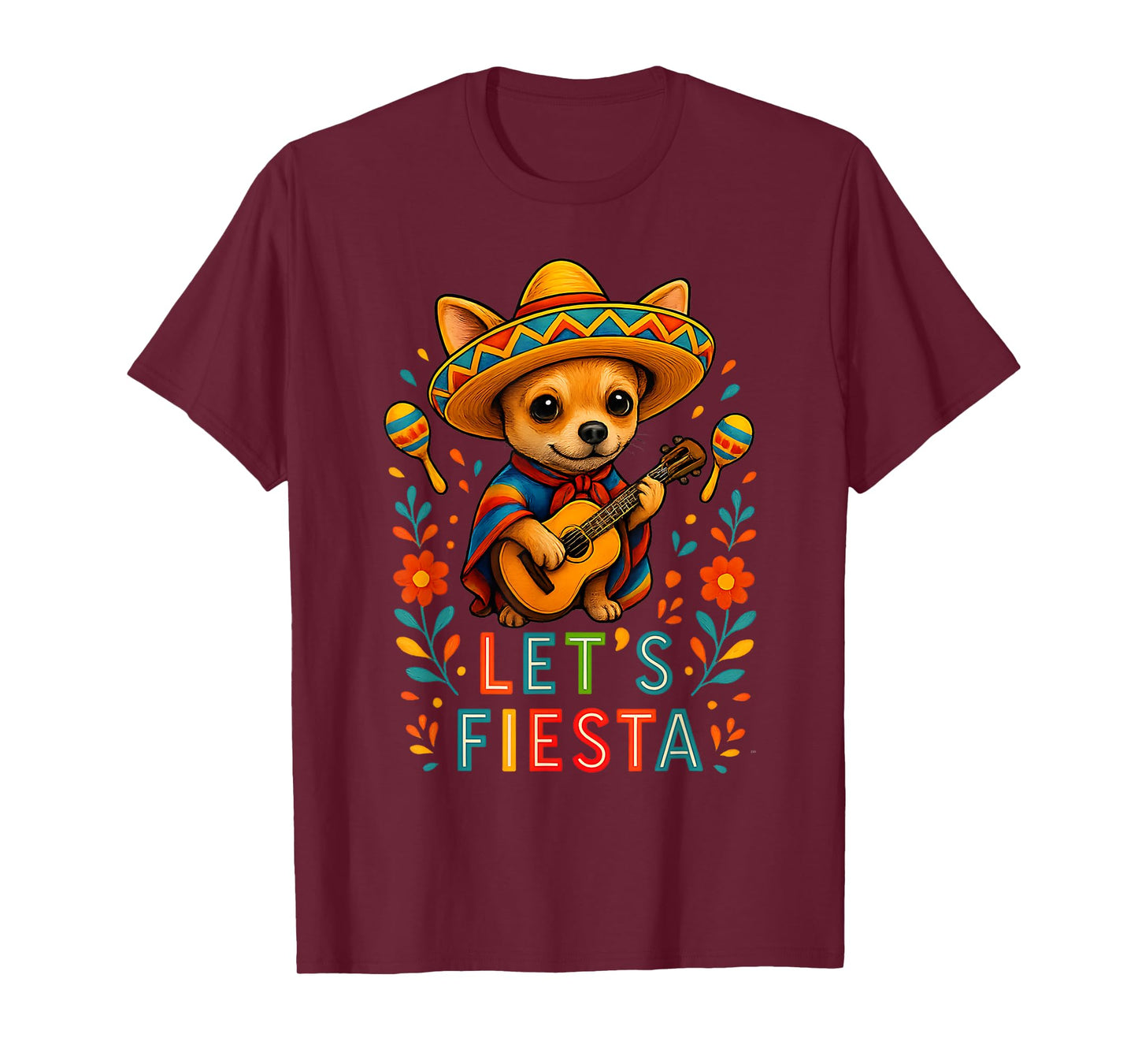 Cinco De mayo 2025 Chihuahua dog Lover Sombrero Tacos Fiesta T-Shirt for Men Women Kids