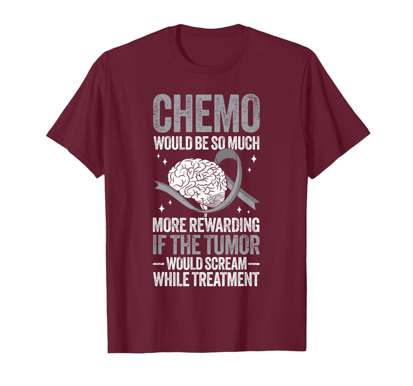 Brain Tumor Warrior Funny Brain Cancer T-Shirt