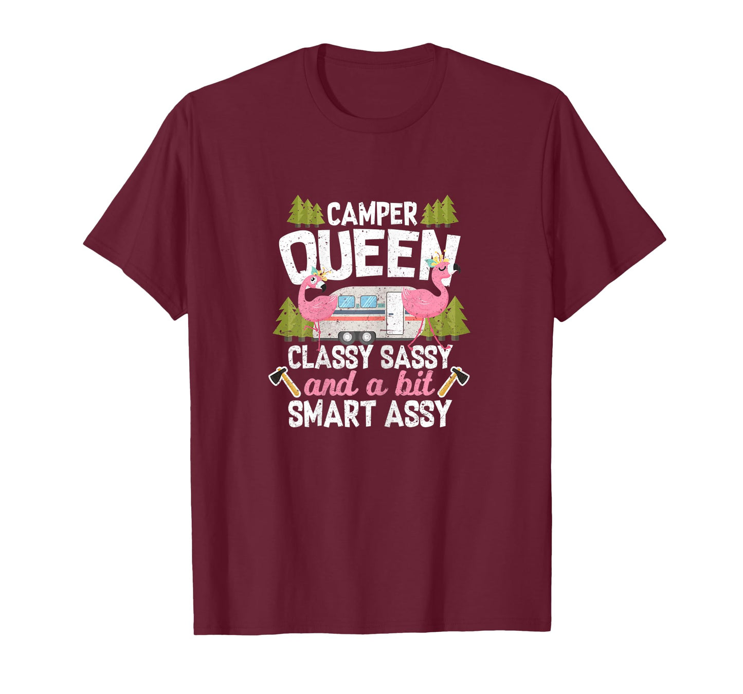 Camper Queen Classy Sassy And A Bit Smart Assy T-Shirt