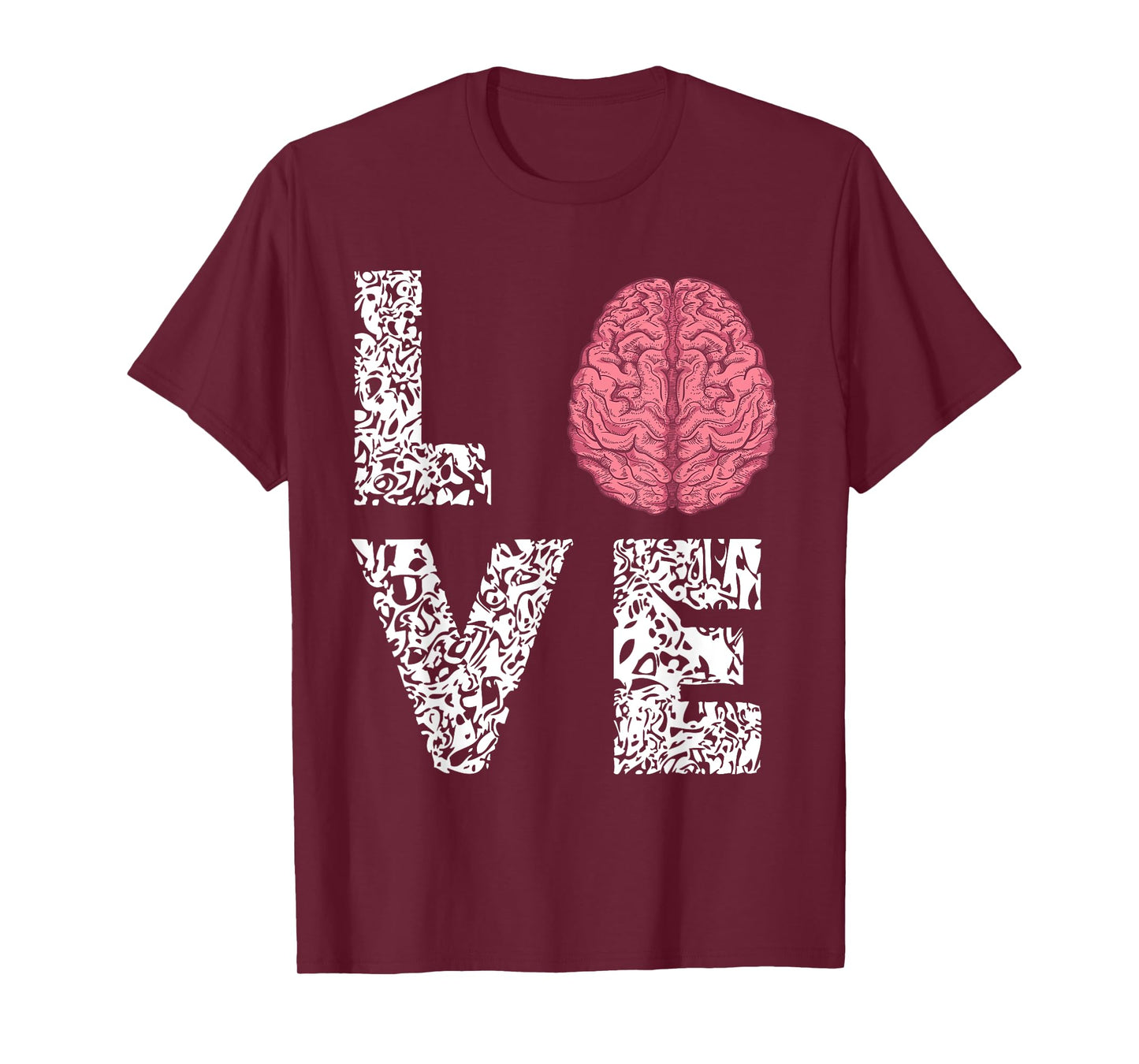 Neuro Nurse Love Brain Nurselife Neuroscience Nursing T-Shirt