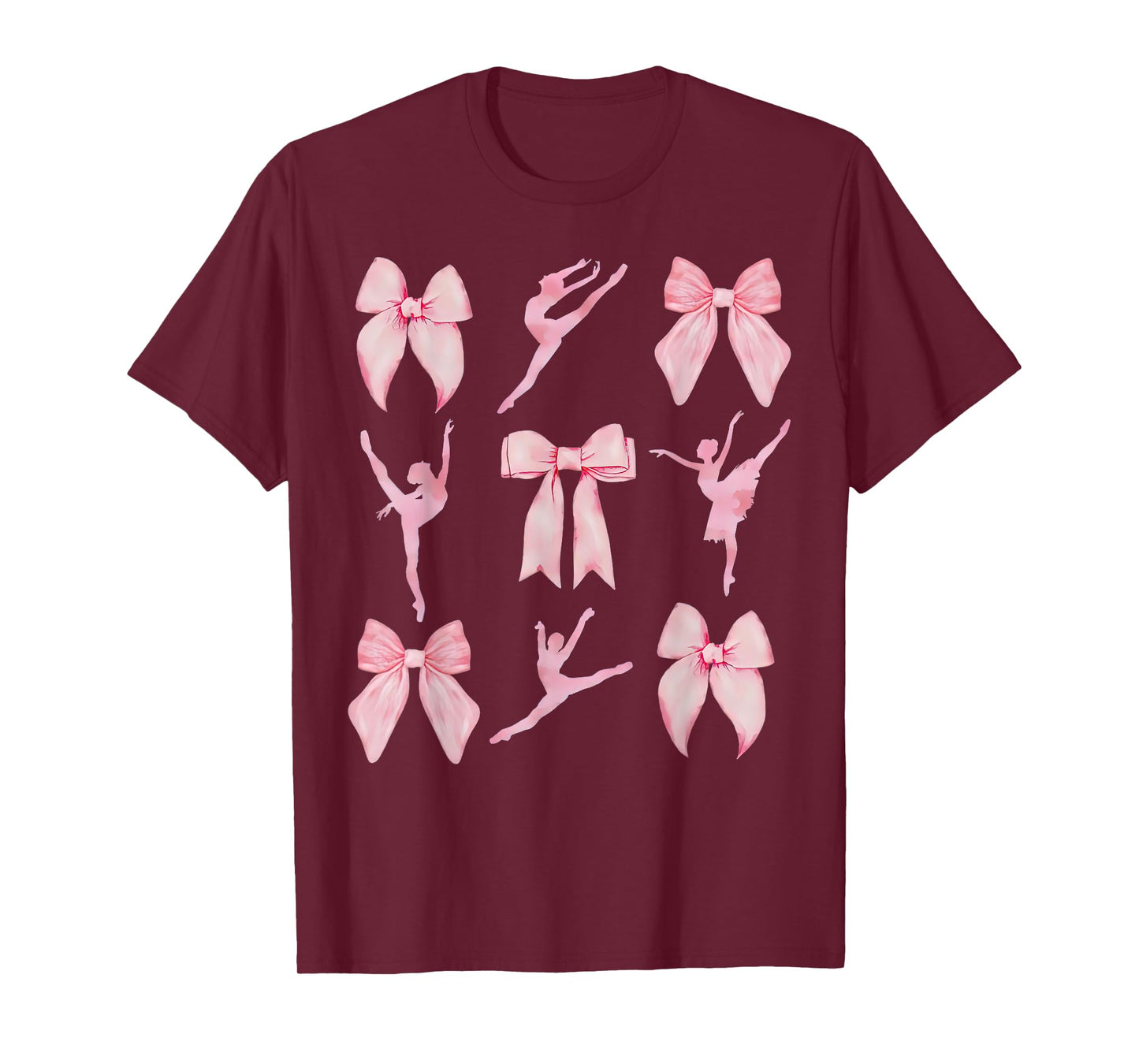 Coquette Bow Ballet Dance Teacher Coquette Women Dancing T-Shirt