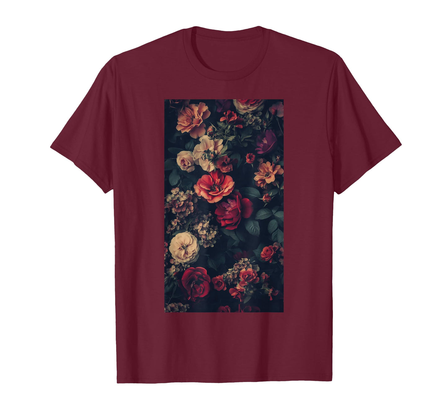 Vintage Floral Pattern Botanical art Garden theme T-Shirt