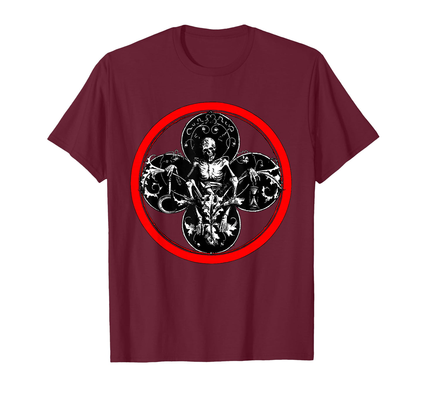 Victorian Gothic Skeleton T-Shirt