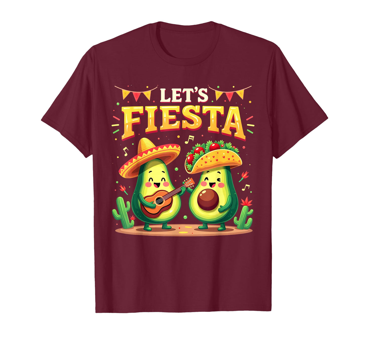 Lets Fiesta 5 Cinco De Mayo For Women Men Boys Girls Mexican T-Shirt