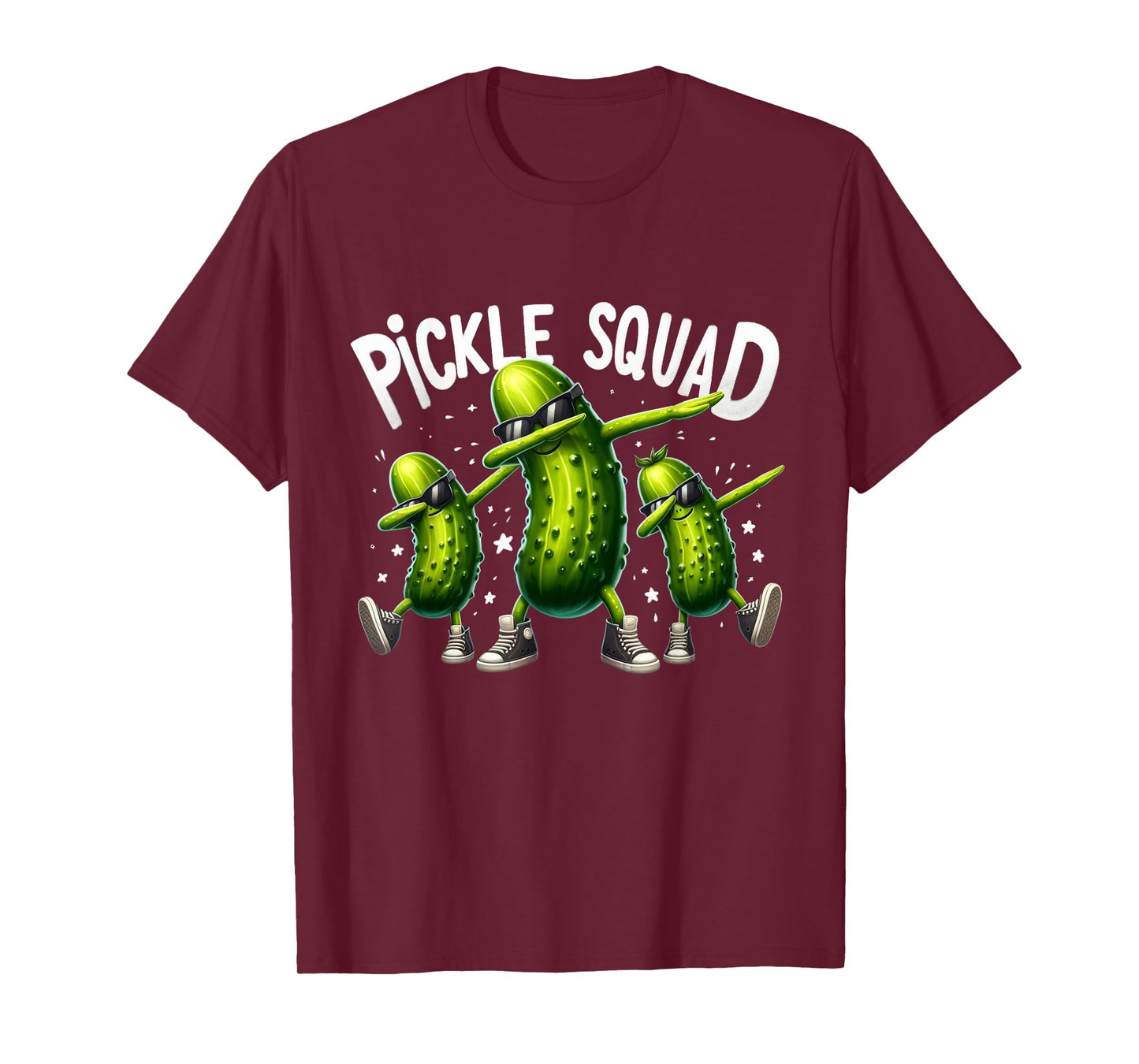 Pickle Squad Vegan Dill Big Dill Gang Lovers Pickle Lover T-Shirt