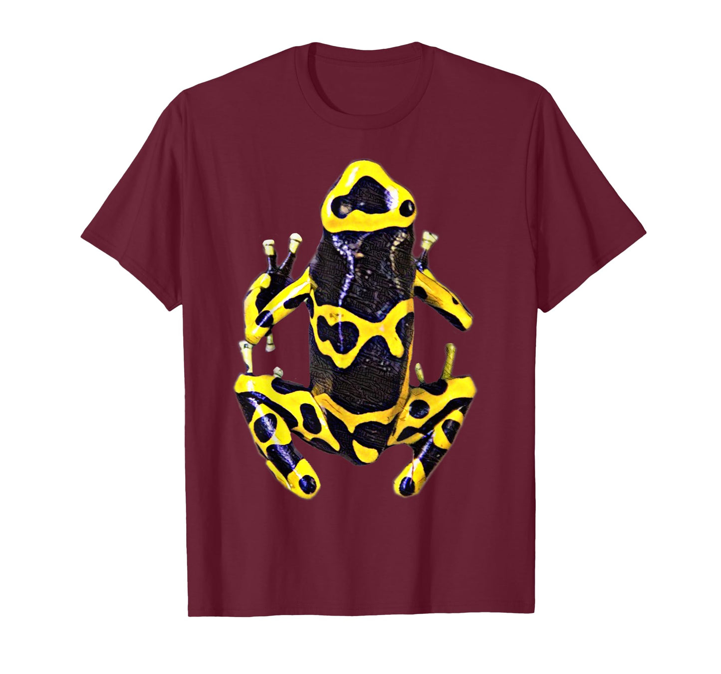 Yellow Poison Arrow Frog Designs Poison Dart Arrow Frog T-Shirt