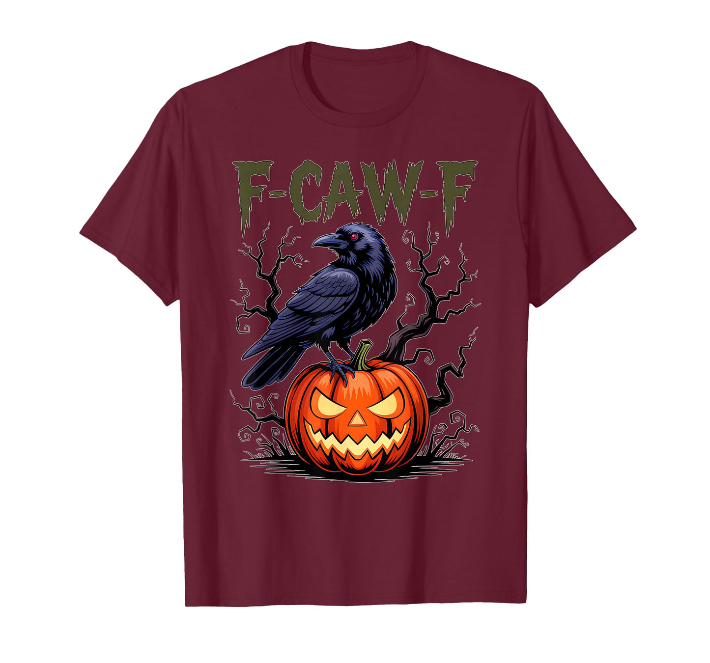 F-Caw-F Funny Quote Humor Meme Crow Halloween Costume T-Shirt